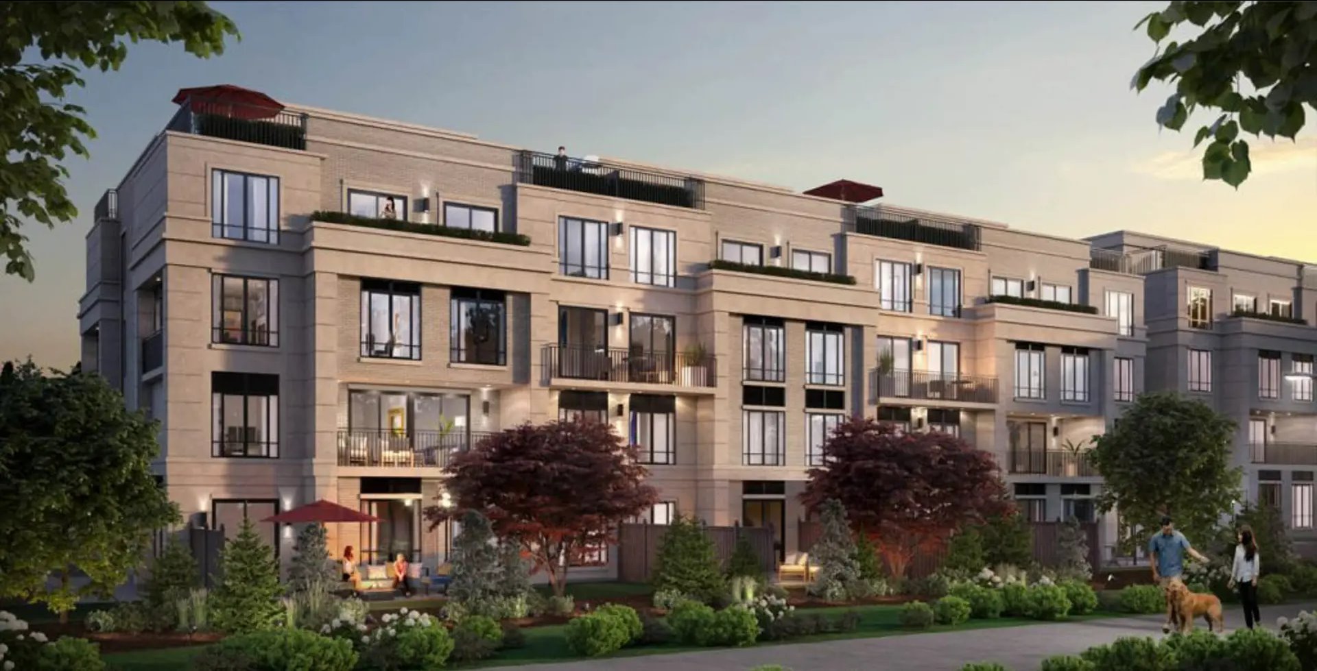 The Hill on Bayview in Richmond Hill — rendering 3