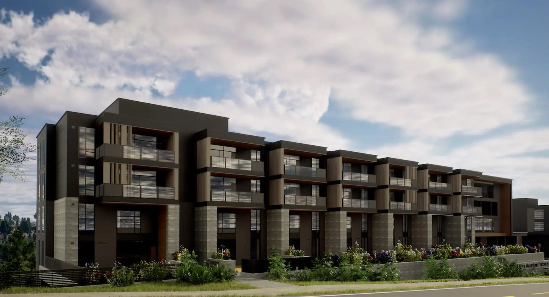 The Lookout in Victoria — rendering 3