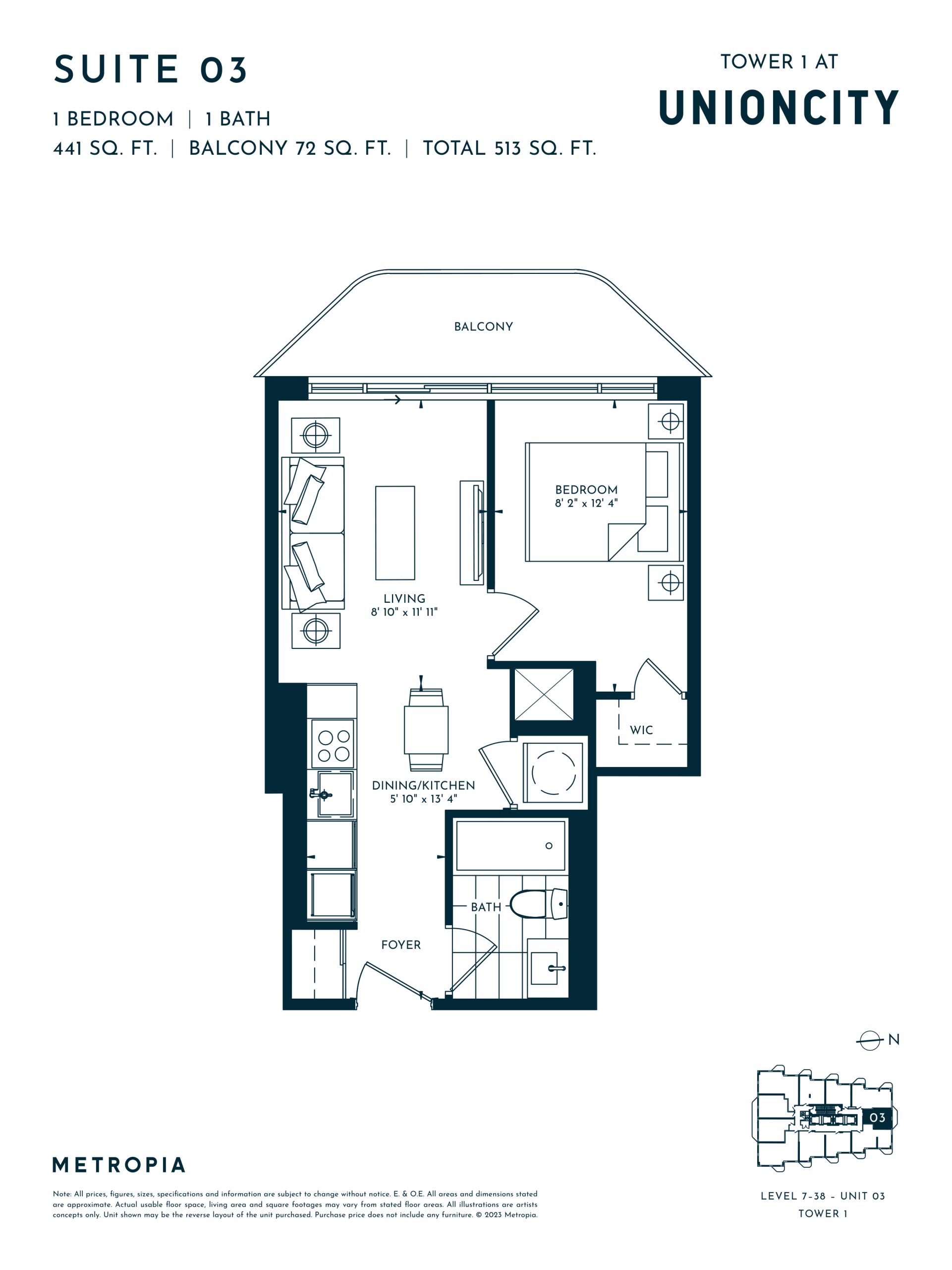 Suite 03 floor plan