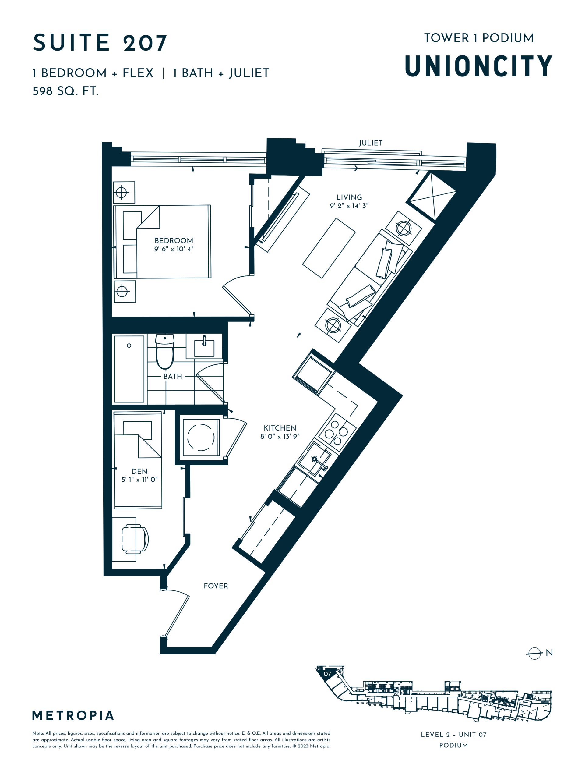 Podium - Suite 207 floor plan