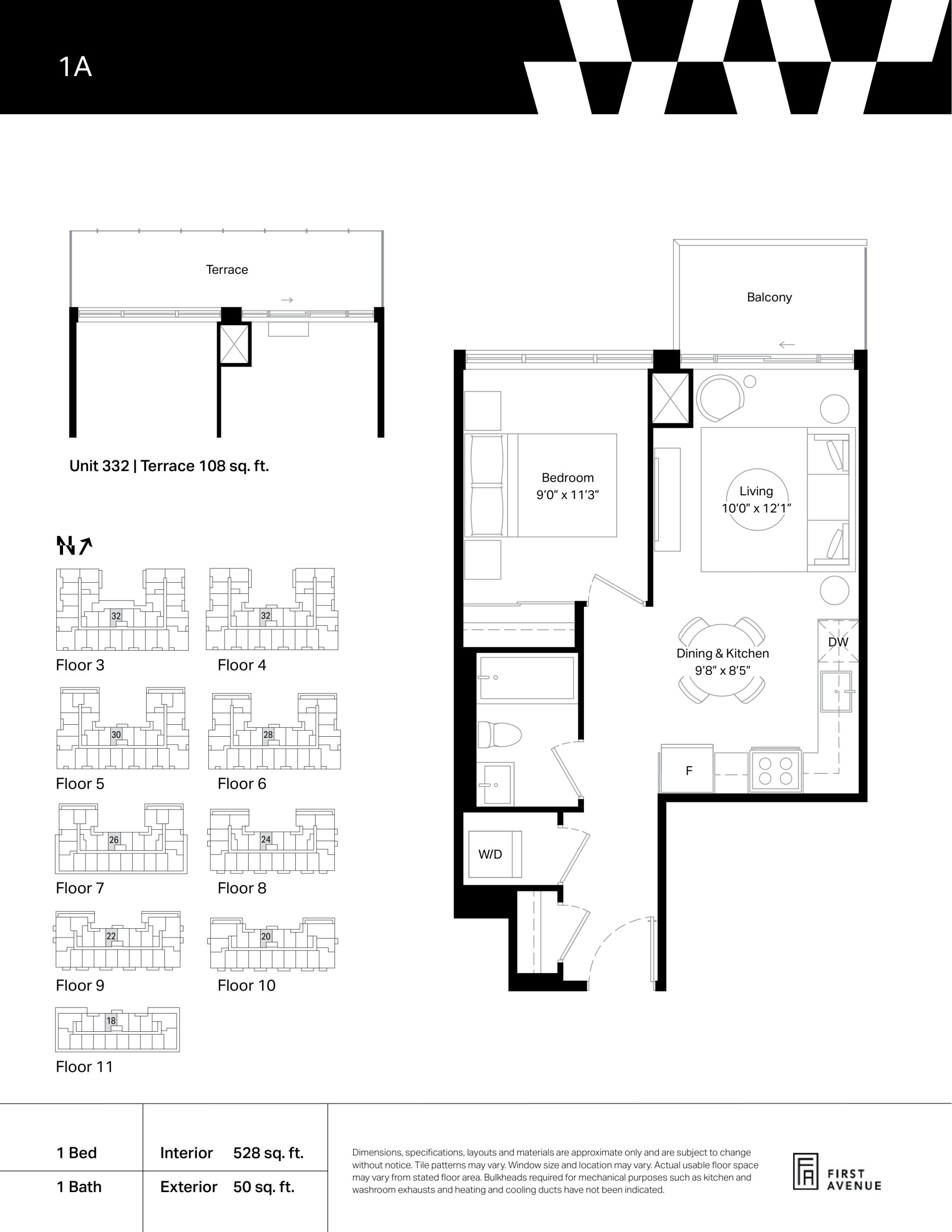 1A floor plan