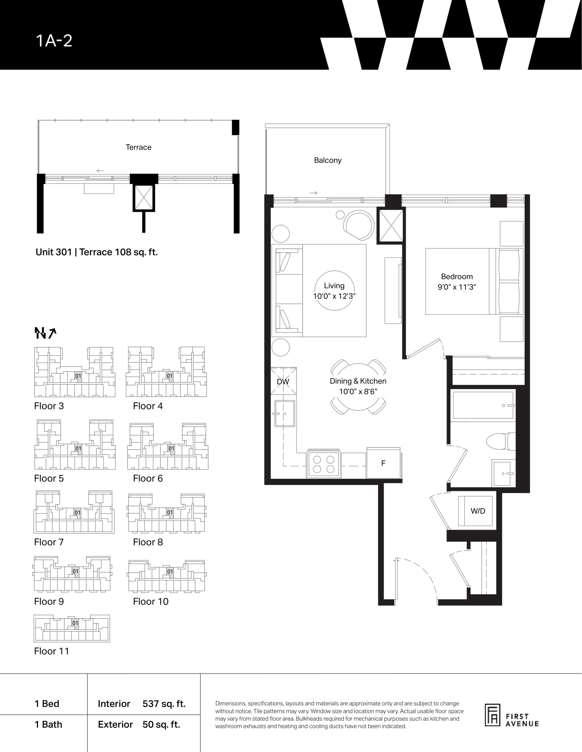 1A-2 floor plan
