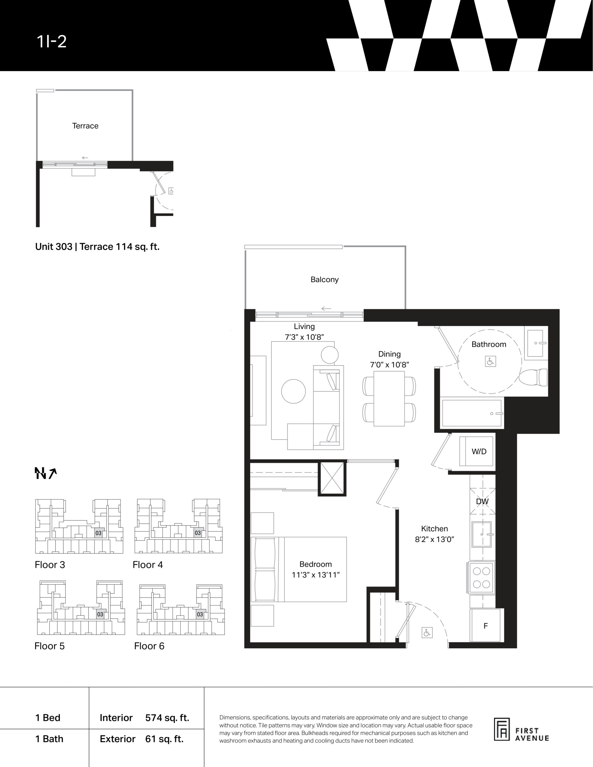 1I-2 floor plan