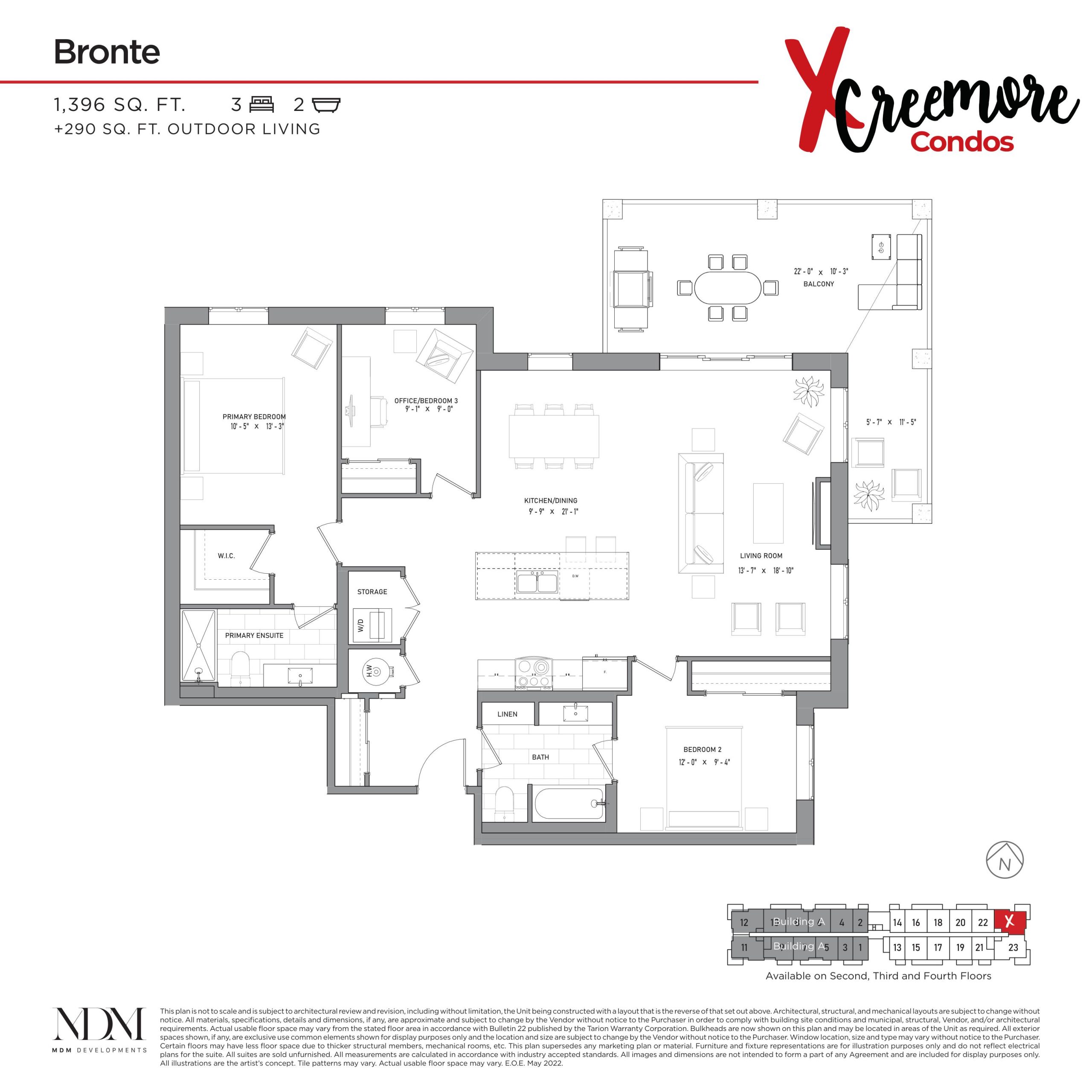 Bronte floor plan