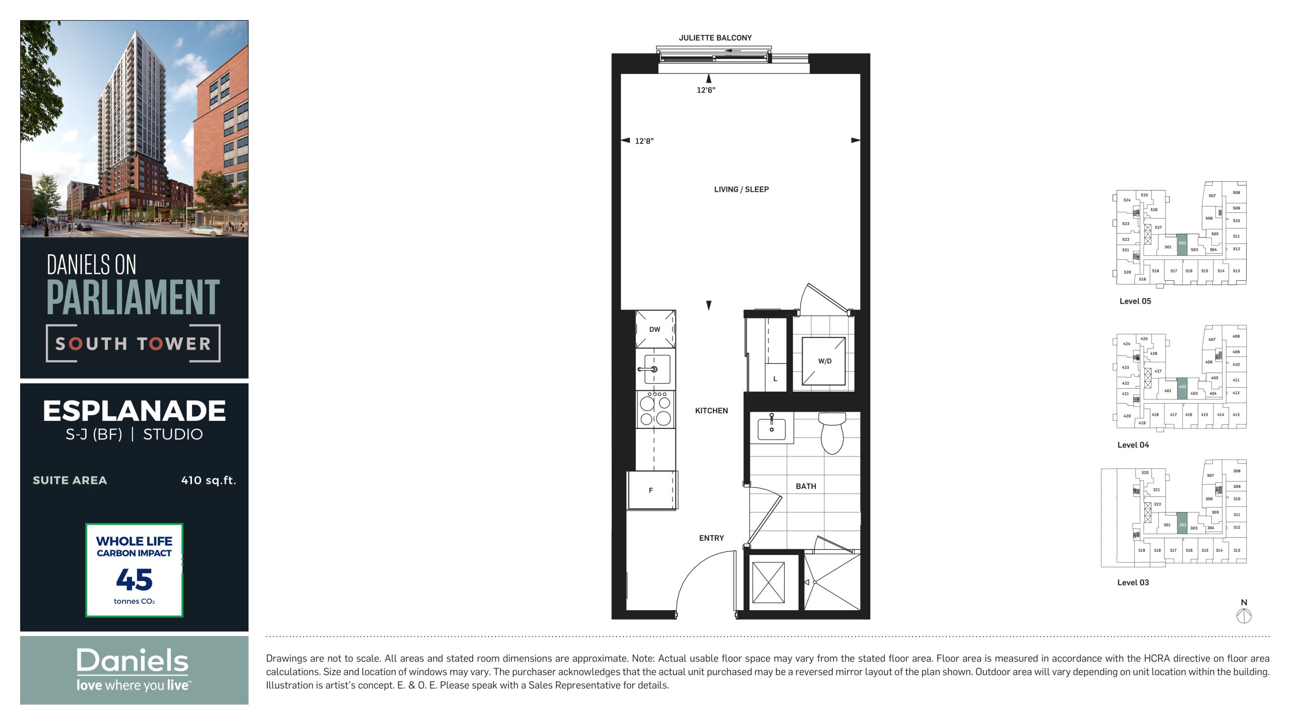 Esplanade floor plan