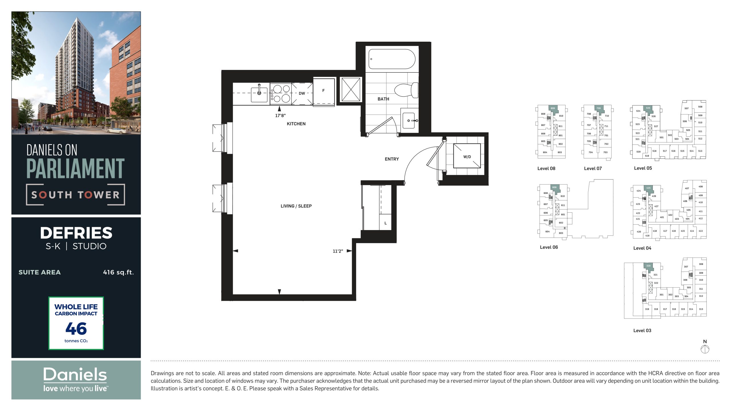 Defries floor plan