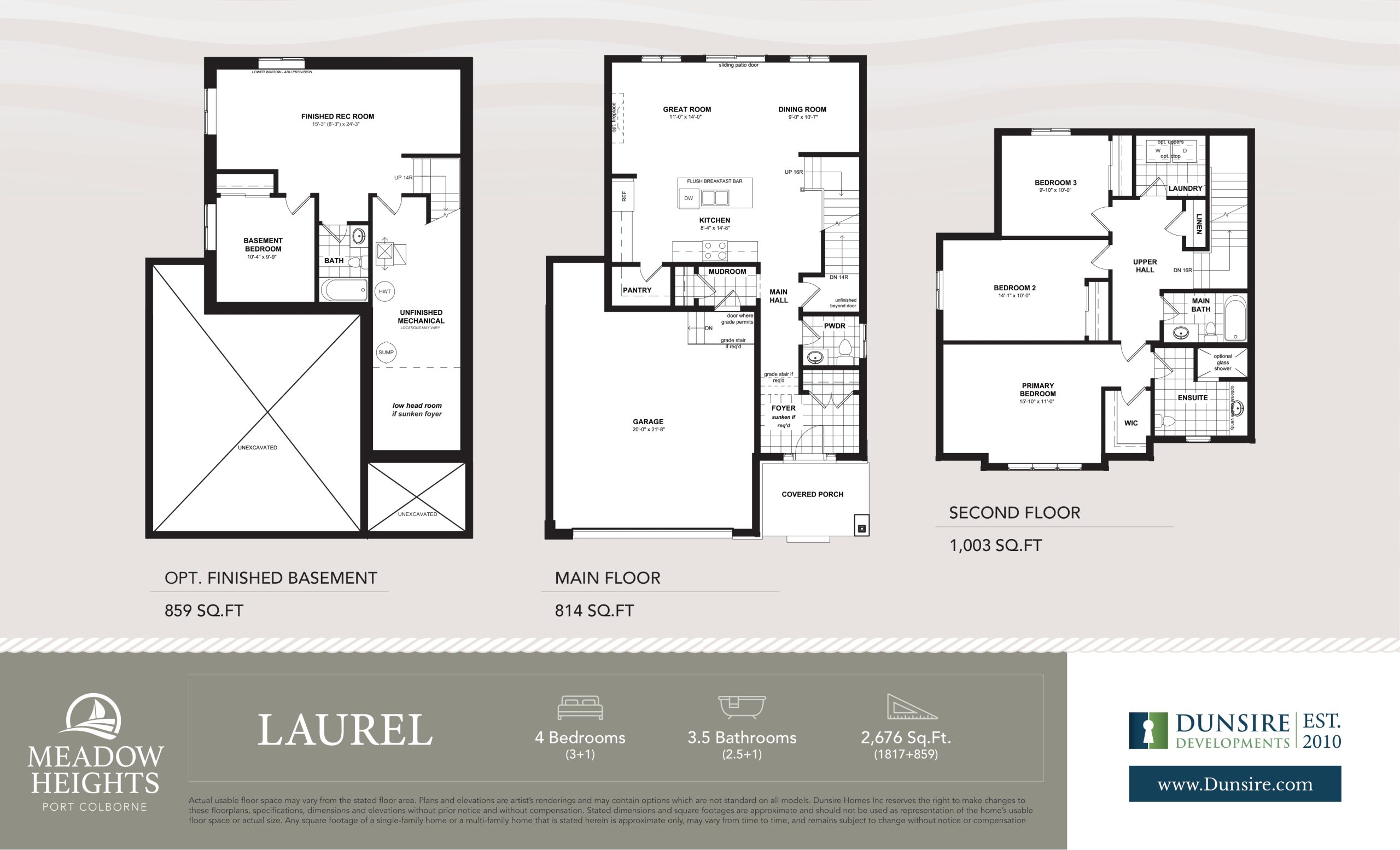Laurel - C floor plan