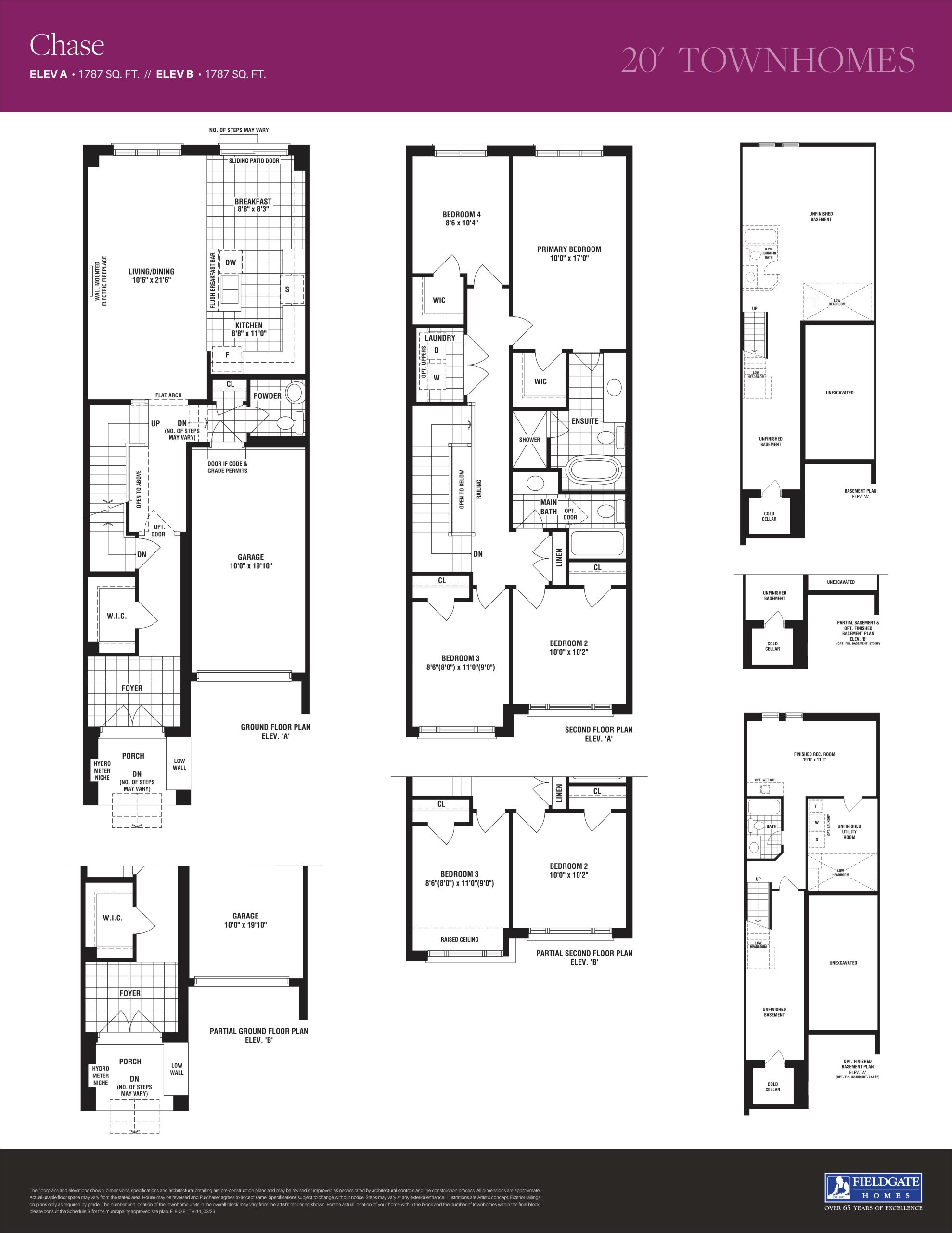 Chase floor plan