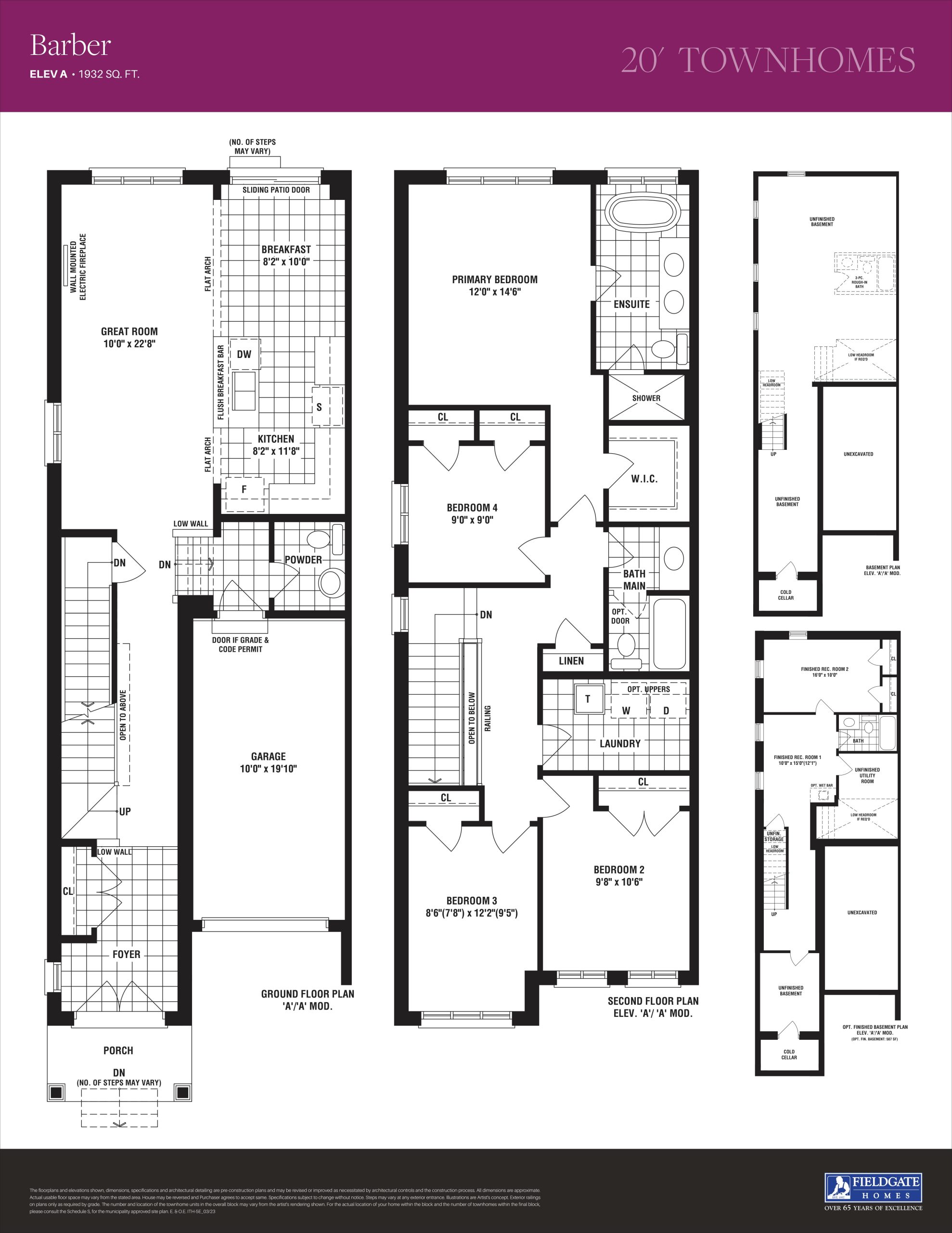 Barber floor plan