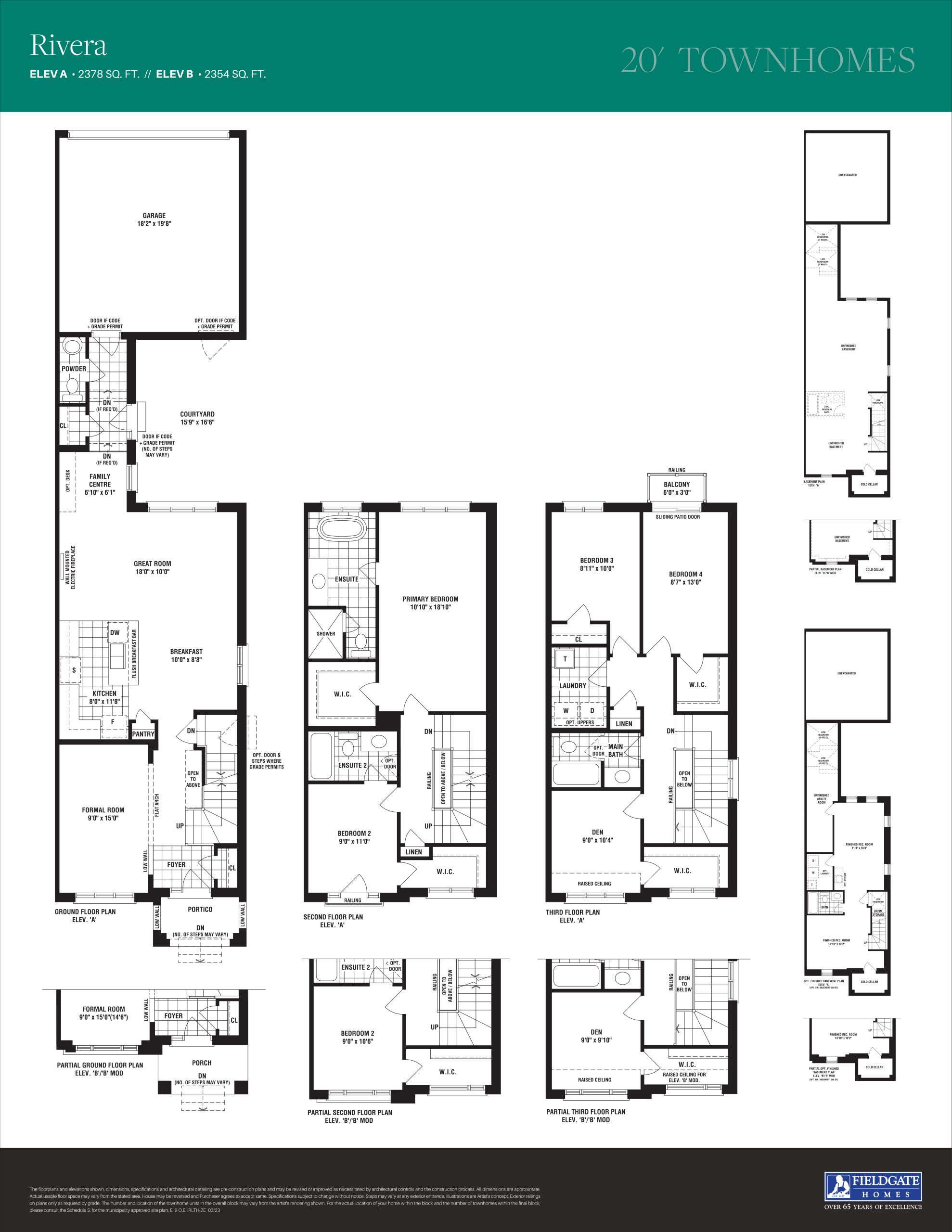 Rivera floor plan