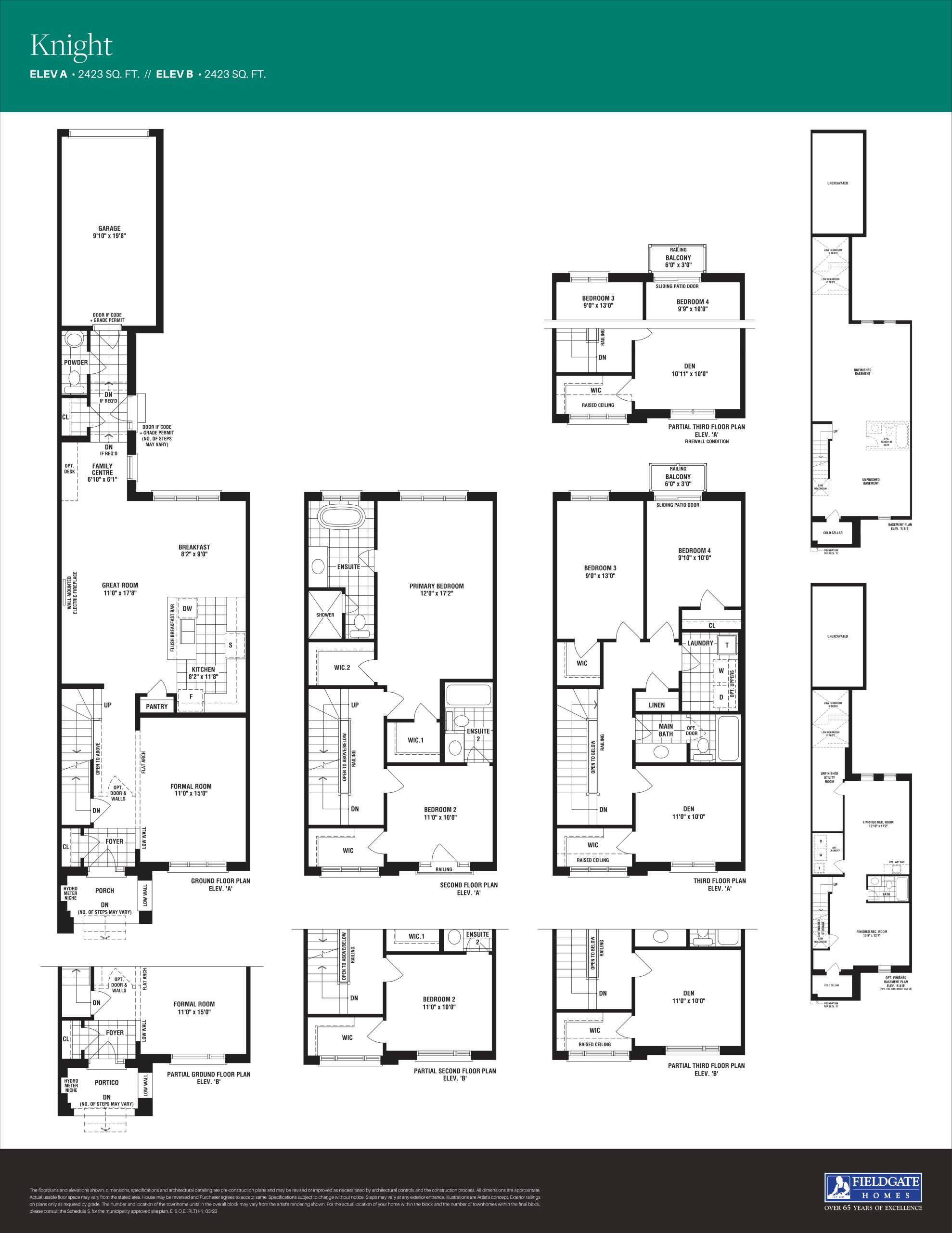 Knight floor plan