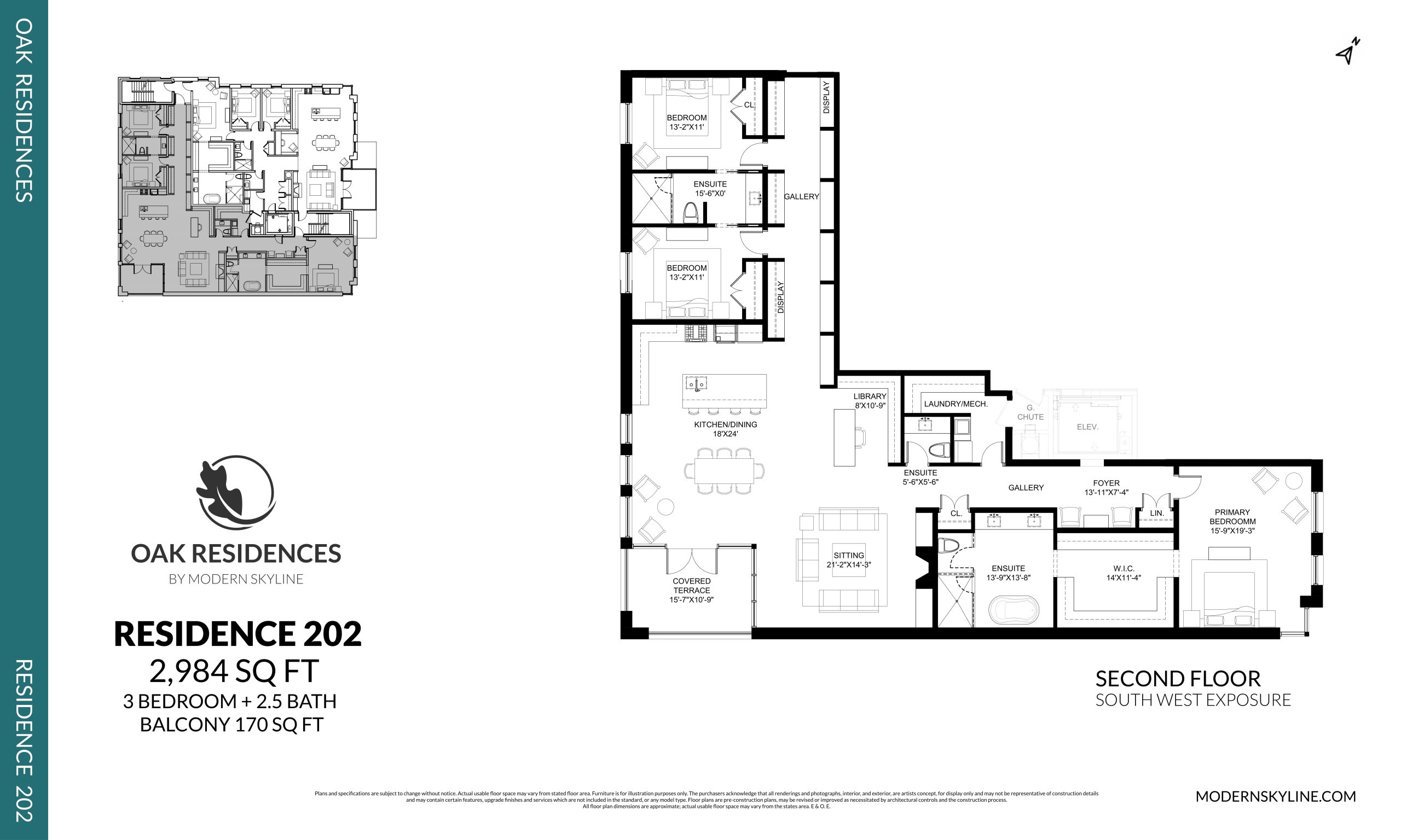 Residence 202 floor plan