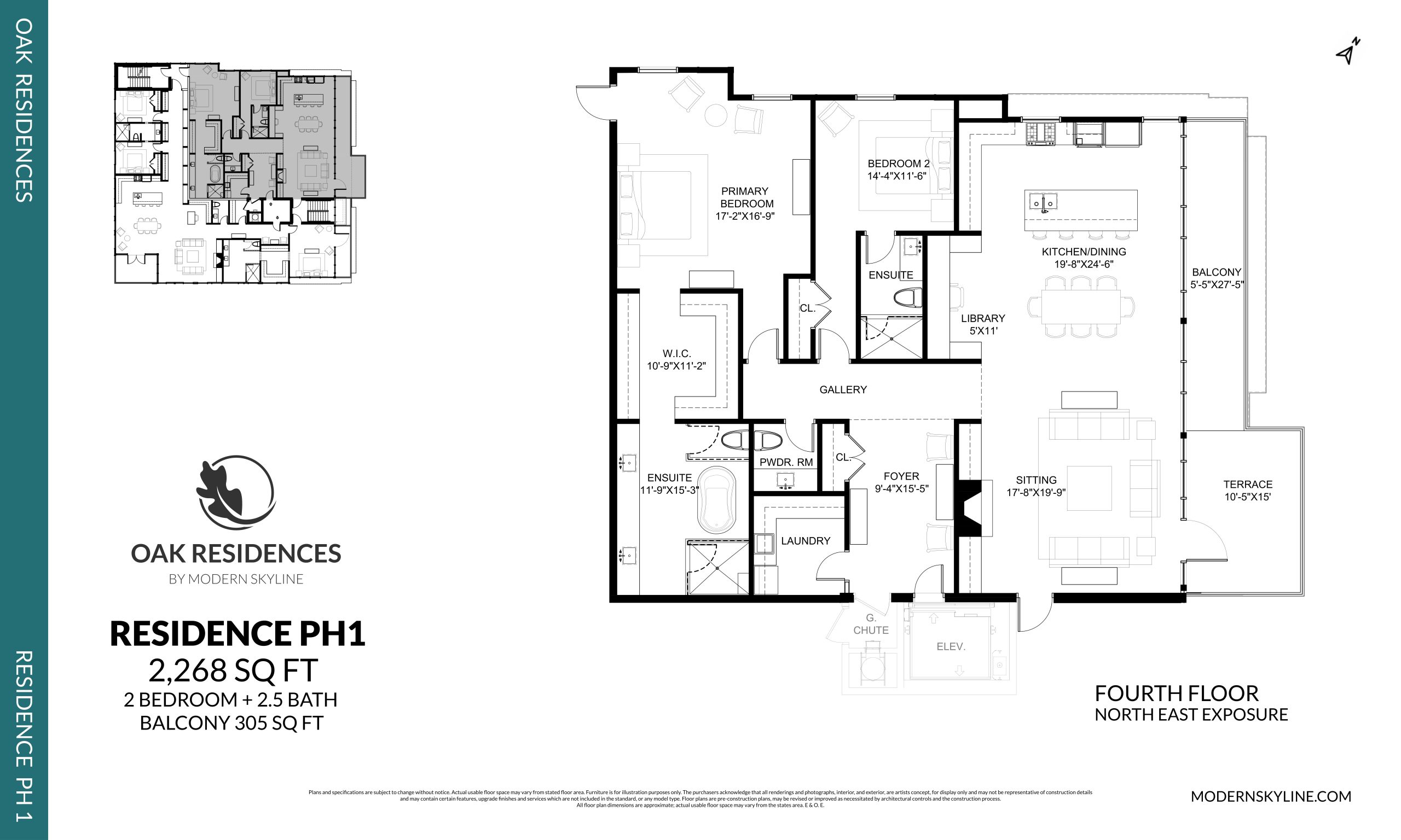 Residence PH1 floor plan