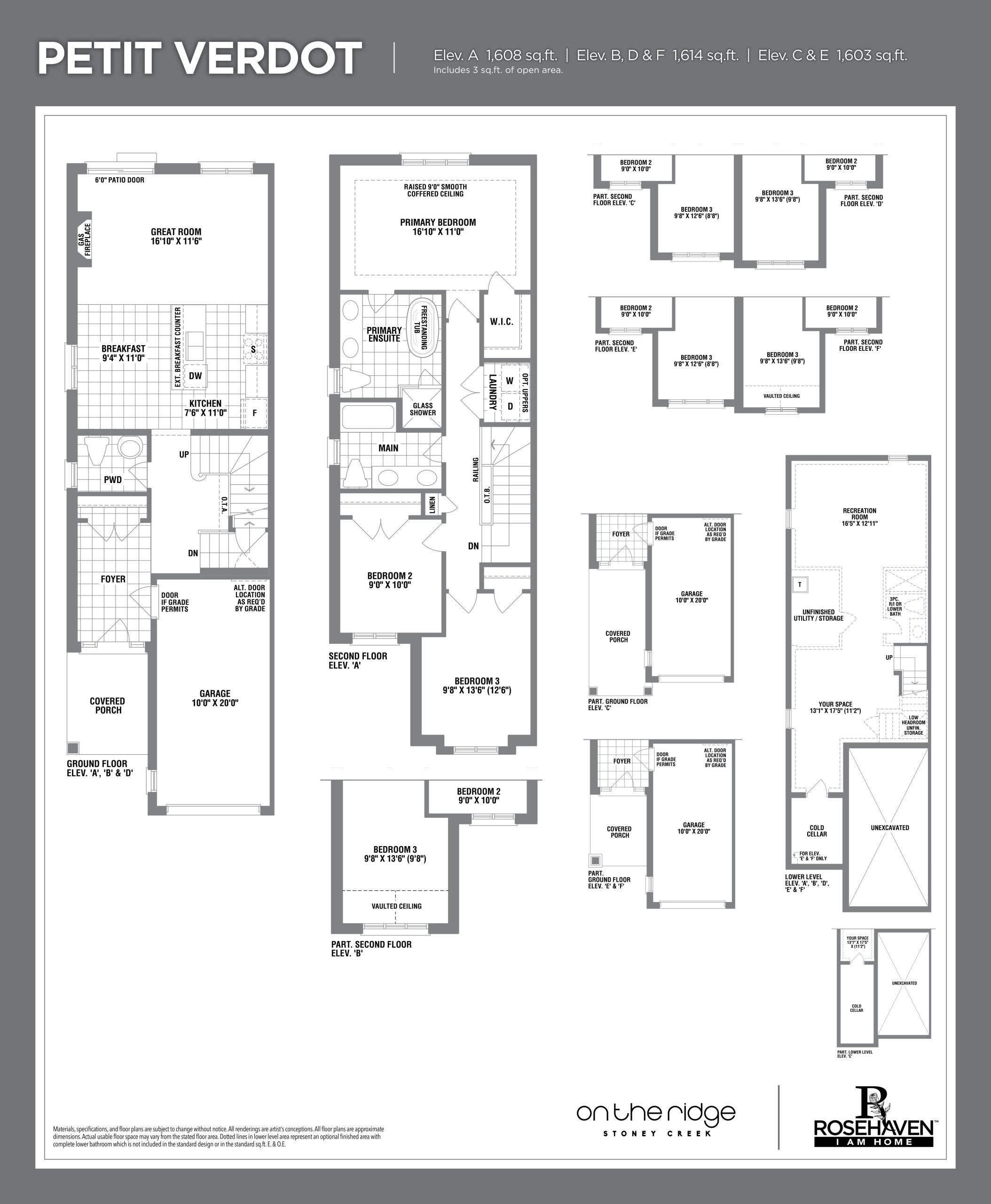 Petit Verdot floor plan