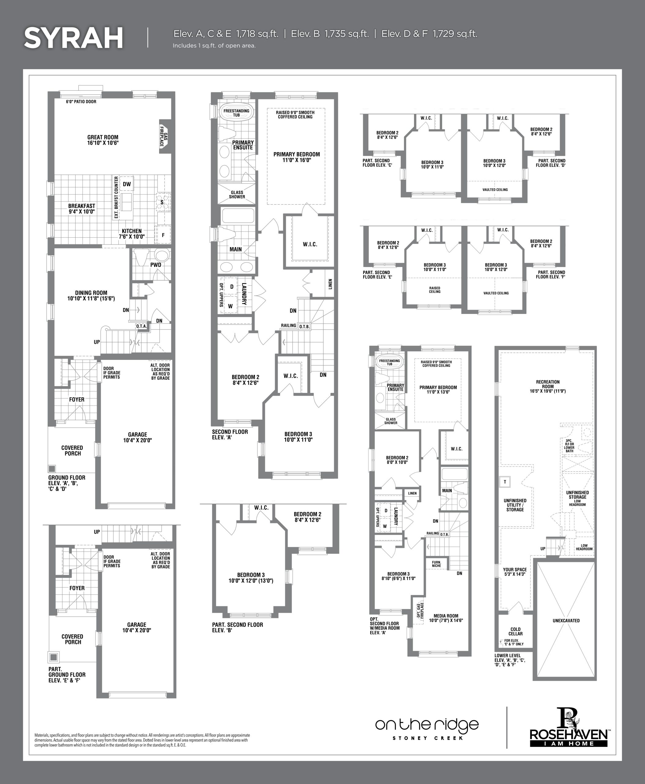Syrah floor plan