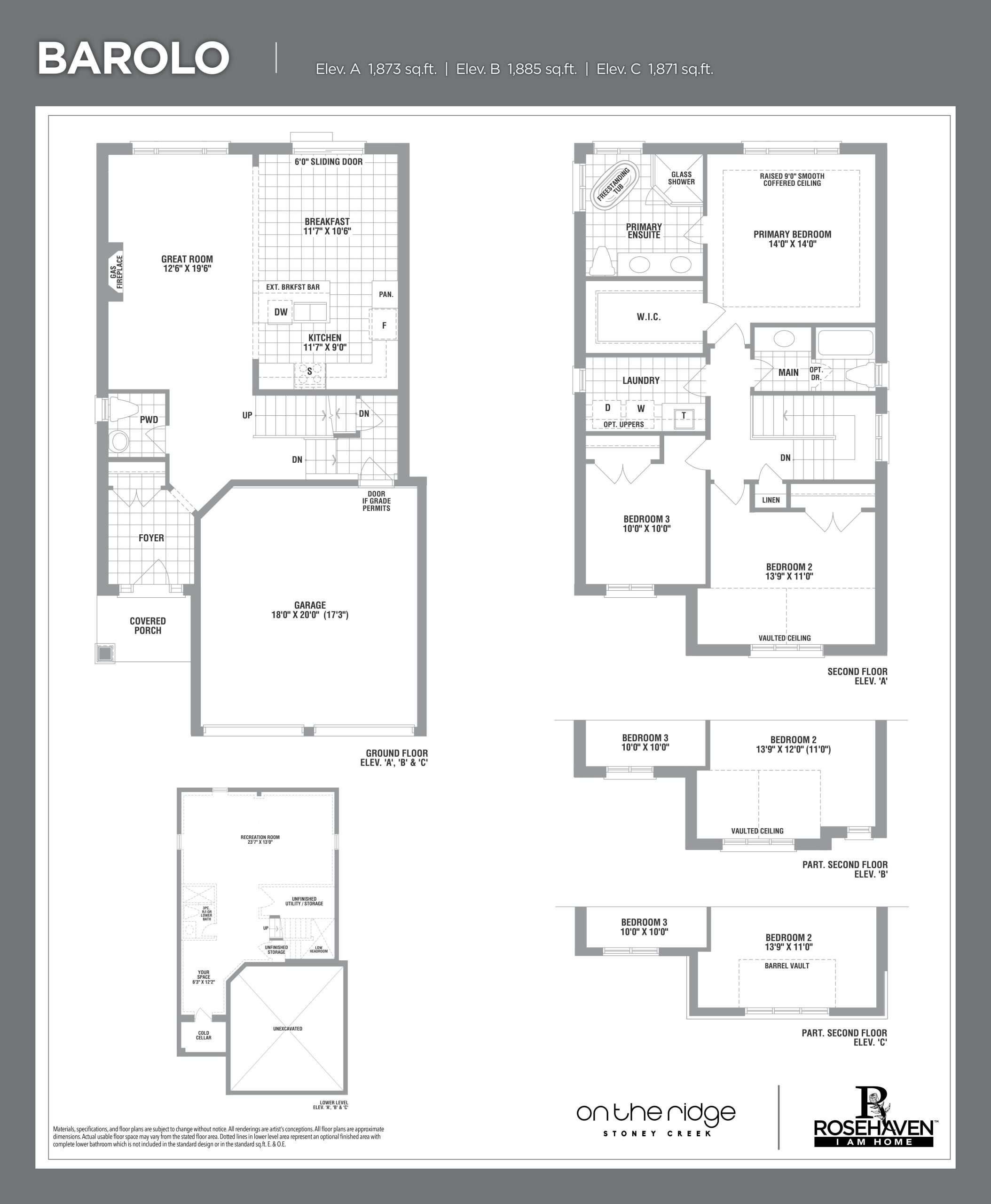 Barolo floor plan