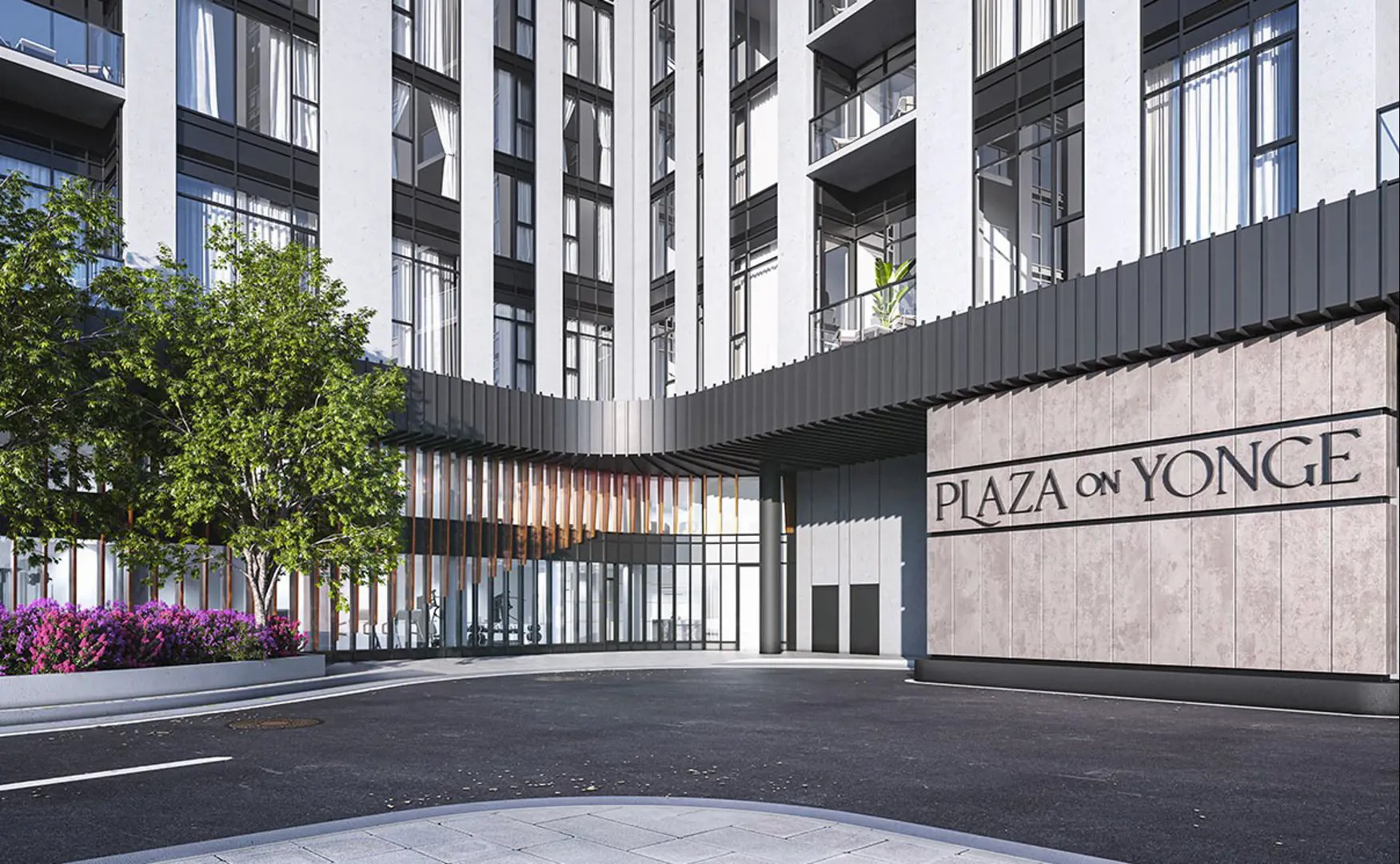 Plaza on Yonge in Toronto — rendering 4