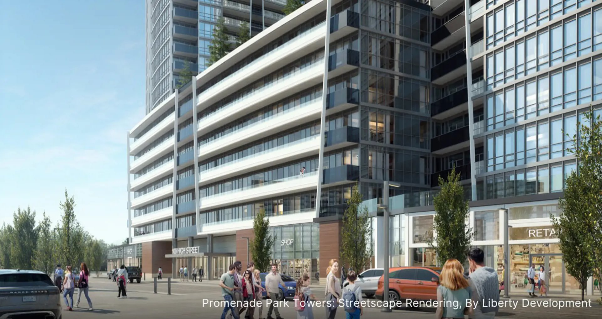 Promenade Park Towers in Vaughan — rendering 4