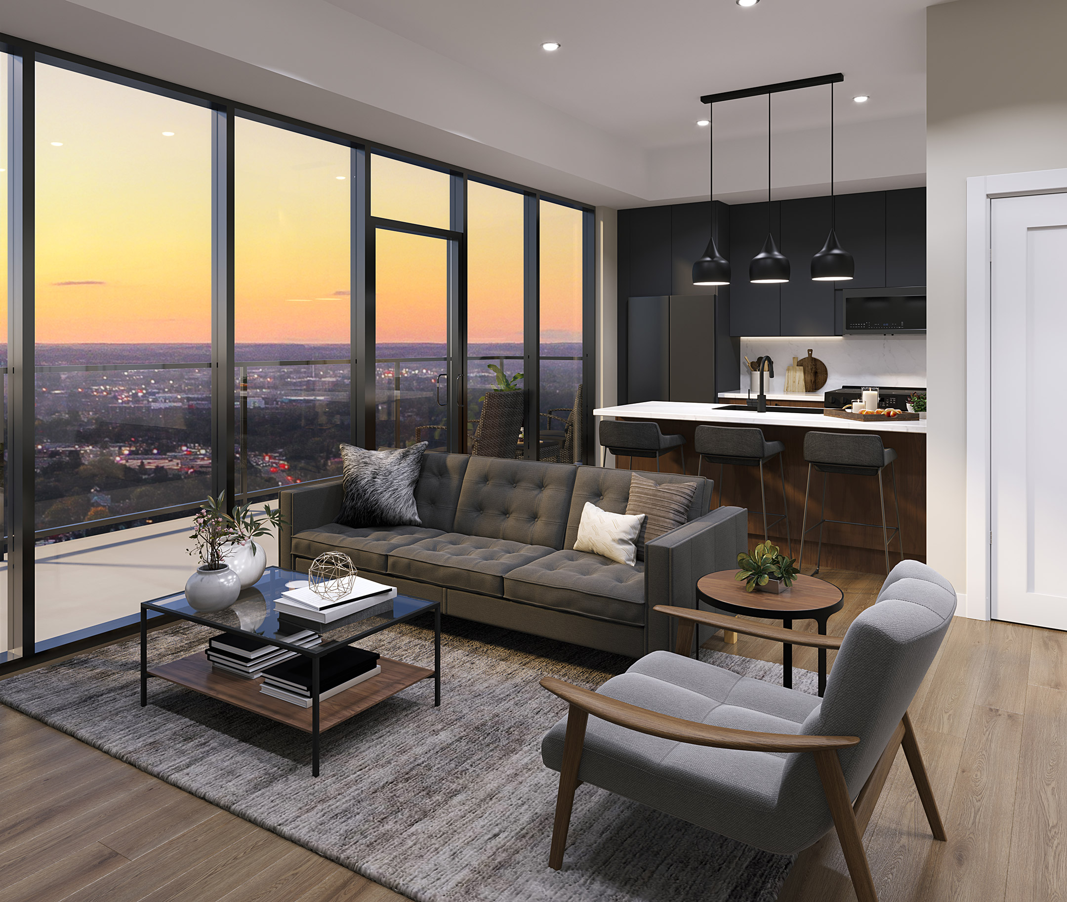 Q Condos in Kitchener — rendering 8