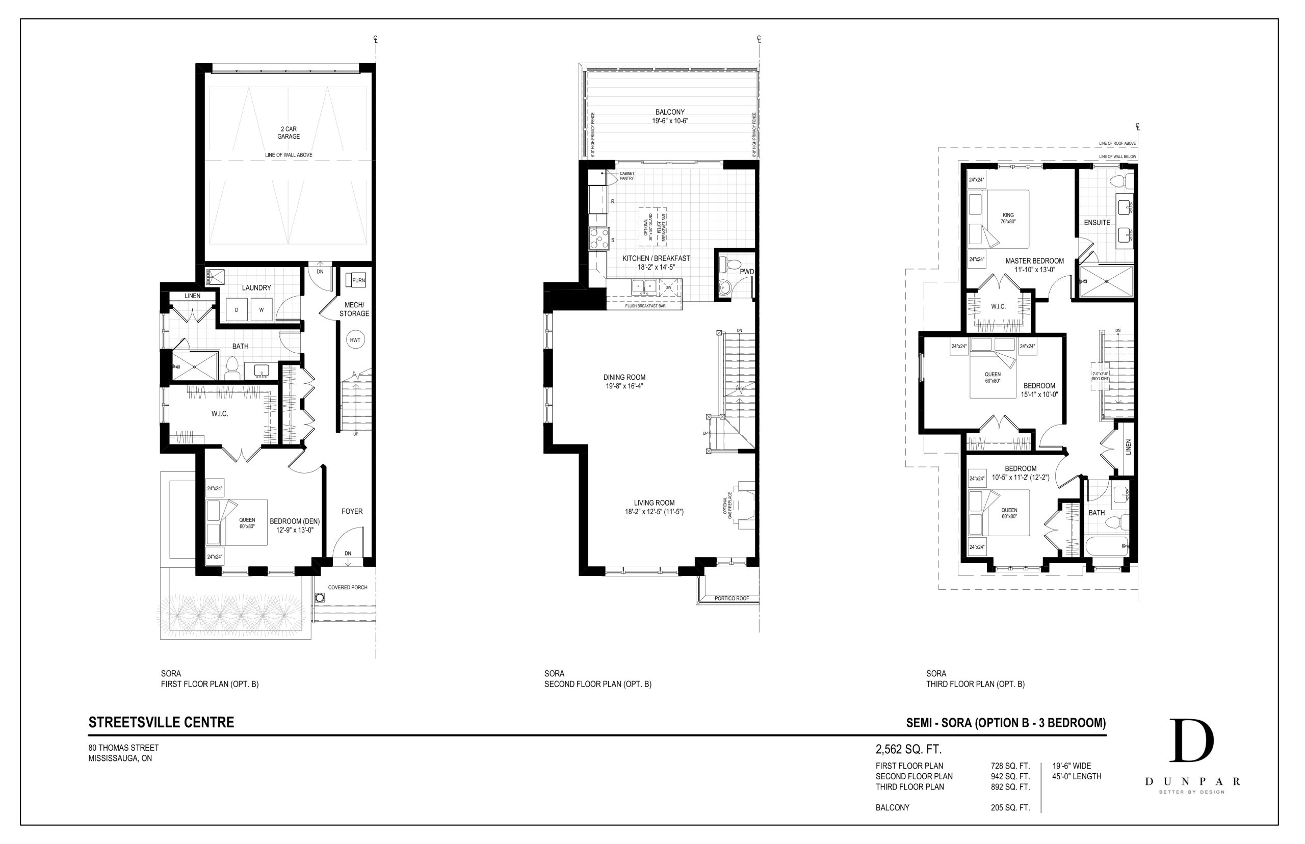 Semi-Sora (Option B) floor plan