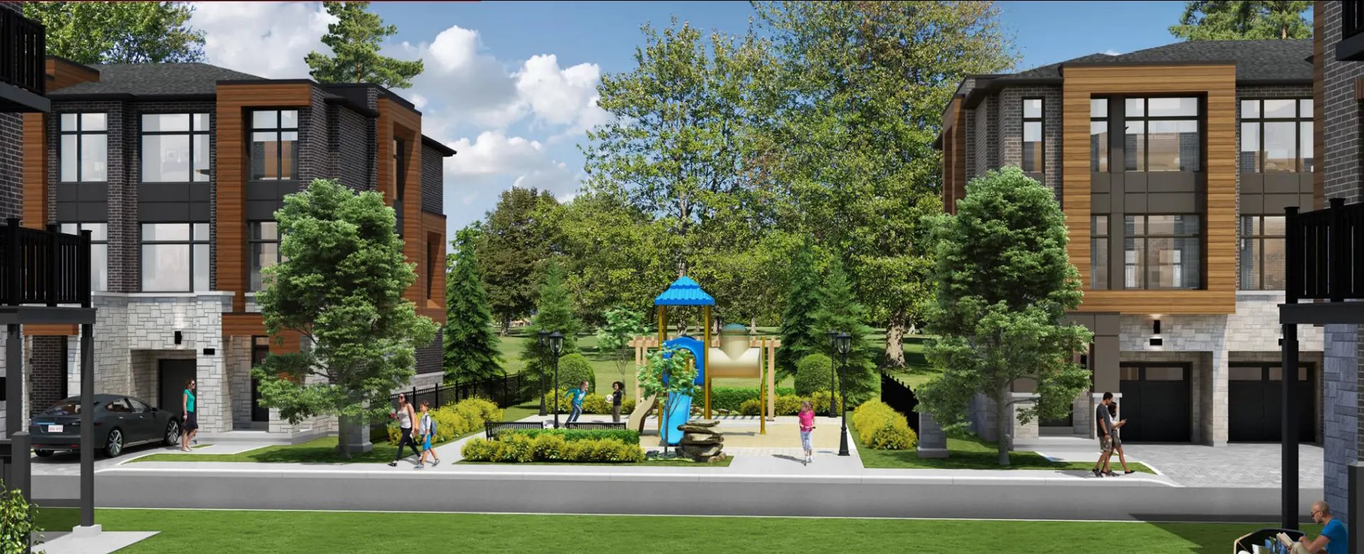 The Towns of Rutherford Heights in Vaughan — rendering 2