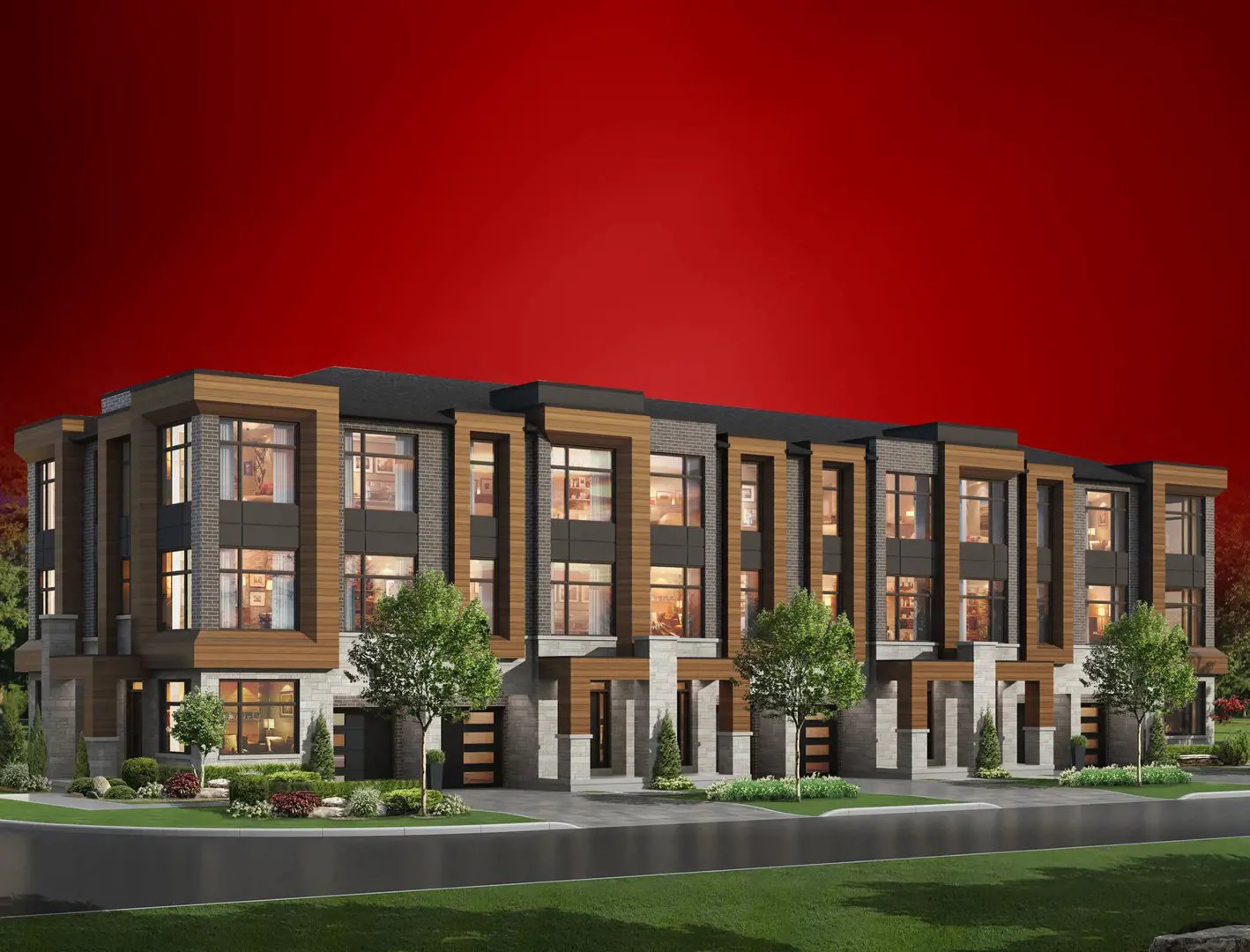 The Towns of Rutherford Heights in Vaughan — rendering 5