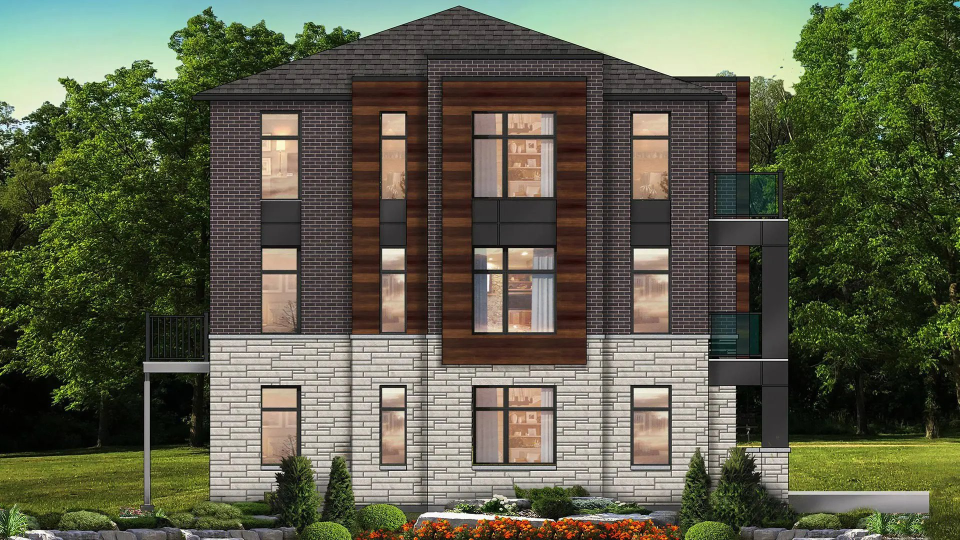 The Towns of Rutherford Heights in Vaughan — rendering 6