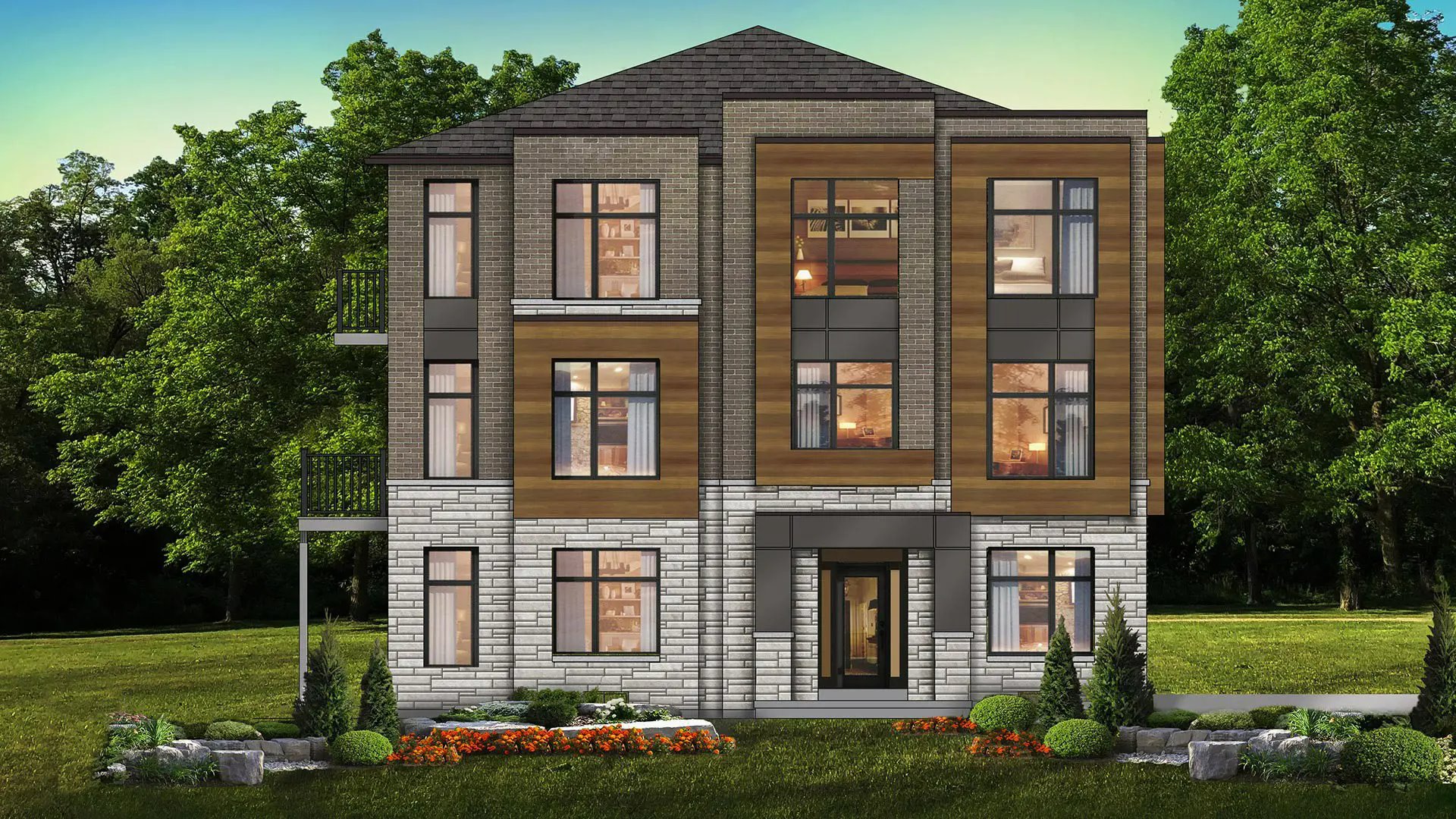 The Towns of Rutherford Heights in Vaughan — rendering 7