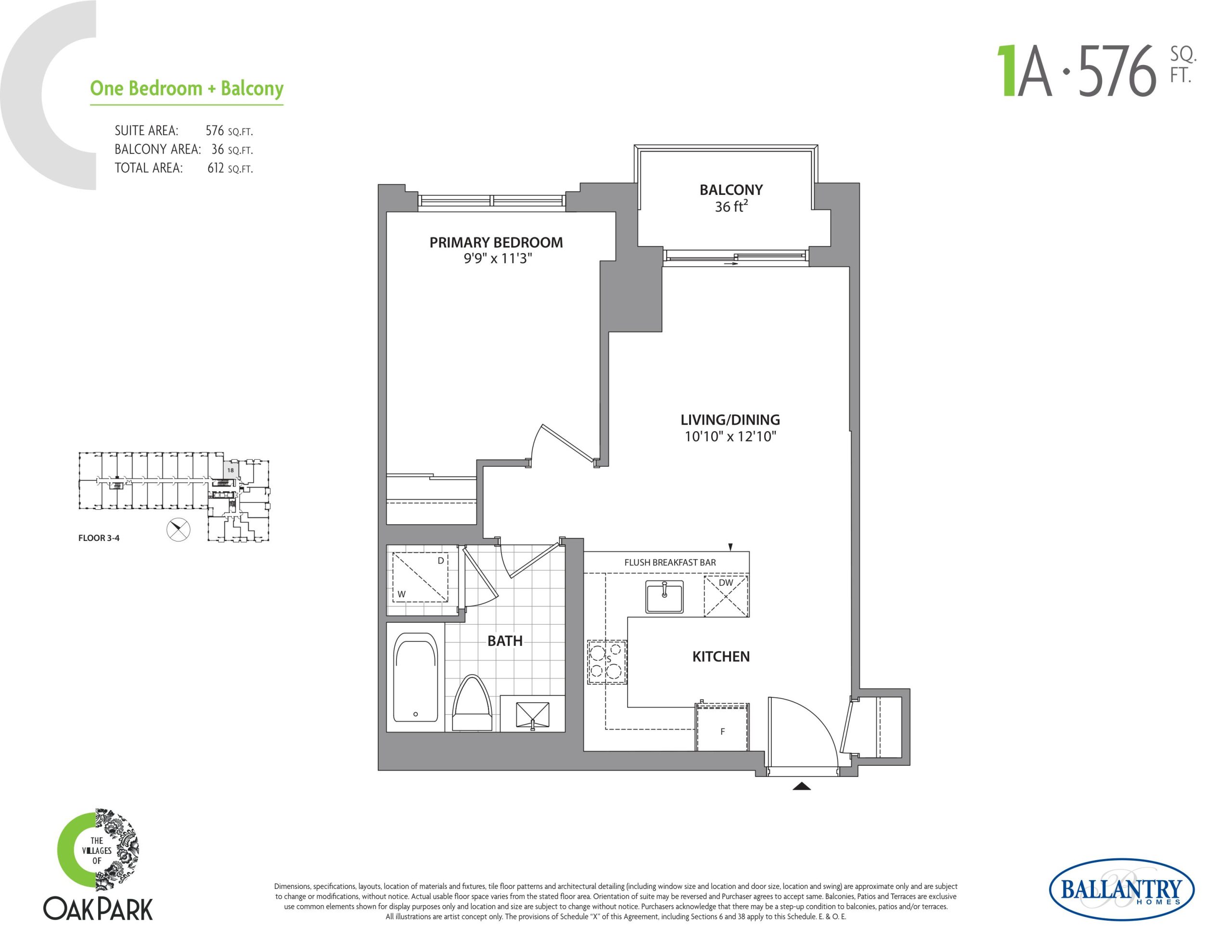 1A floor plan