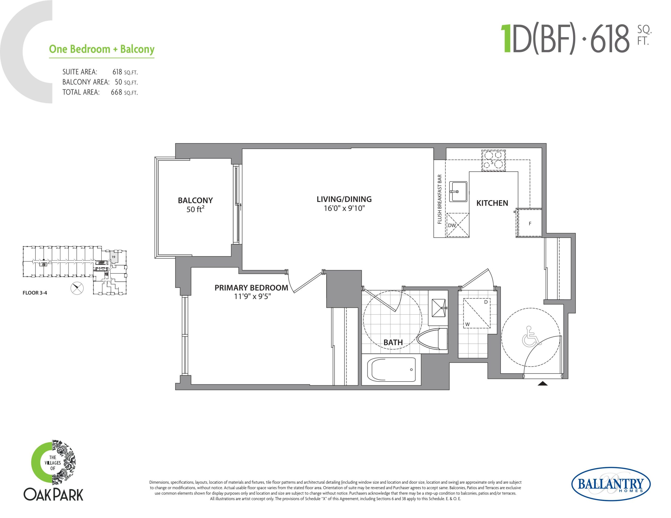 1D (BF) floor plan