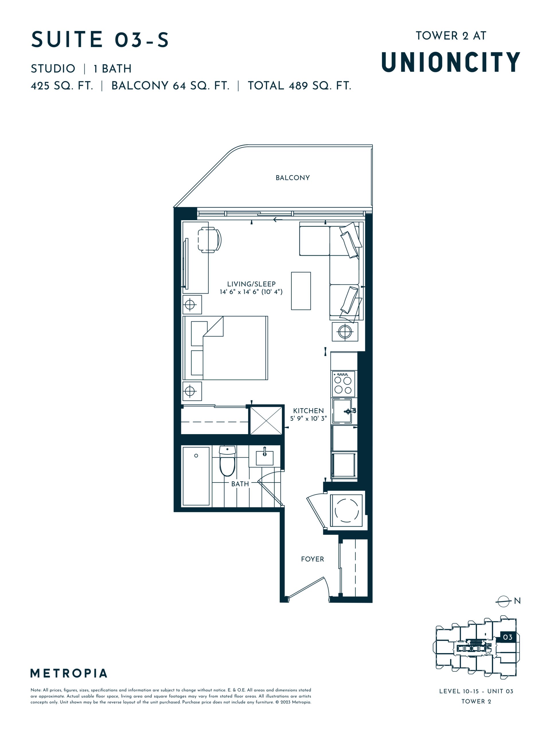 Suite 03-S floor plan