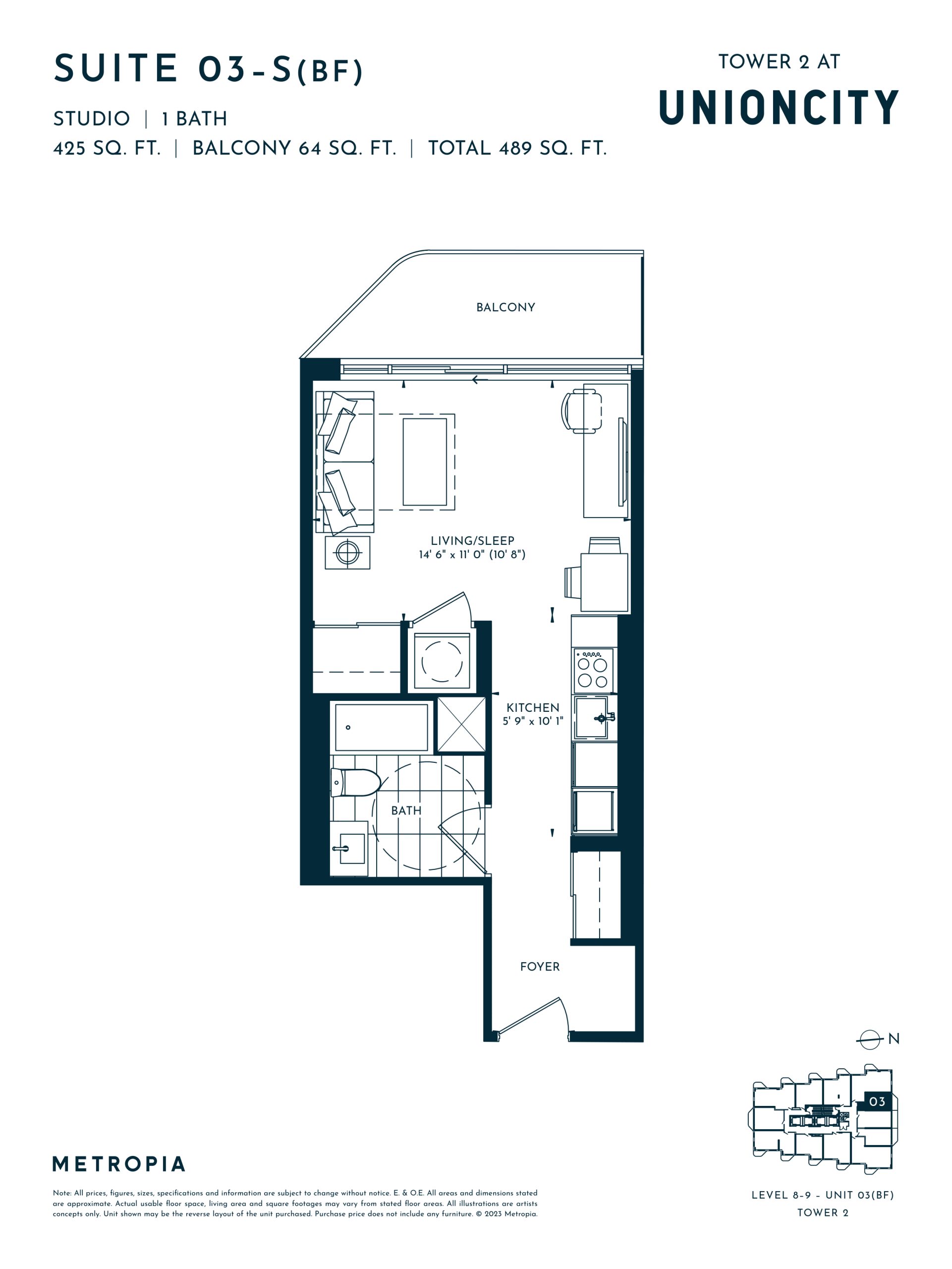 Suite 03-S (BF) floor plan