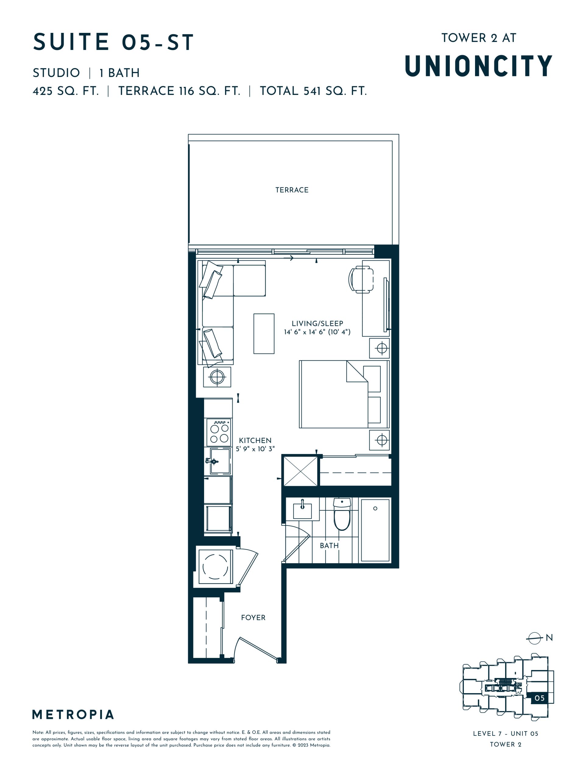 Suite 05-ST floor plan