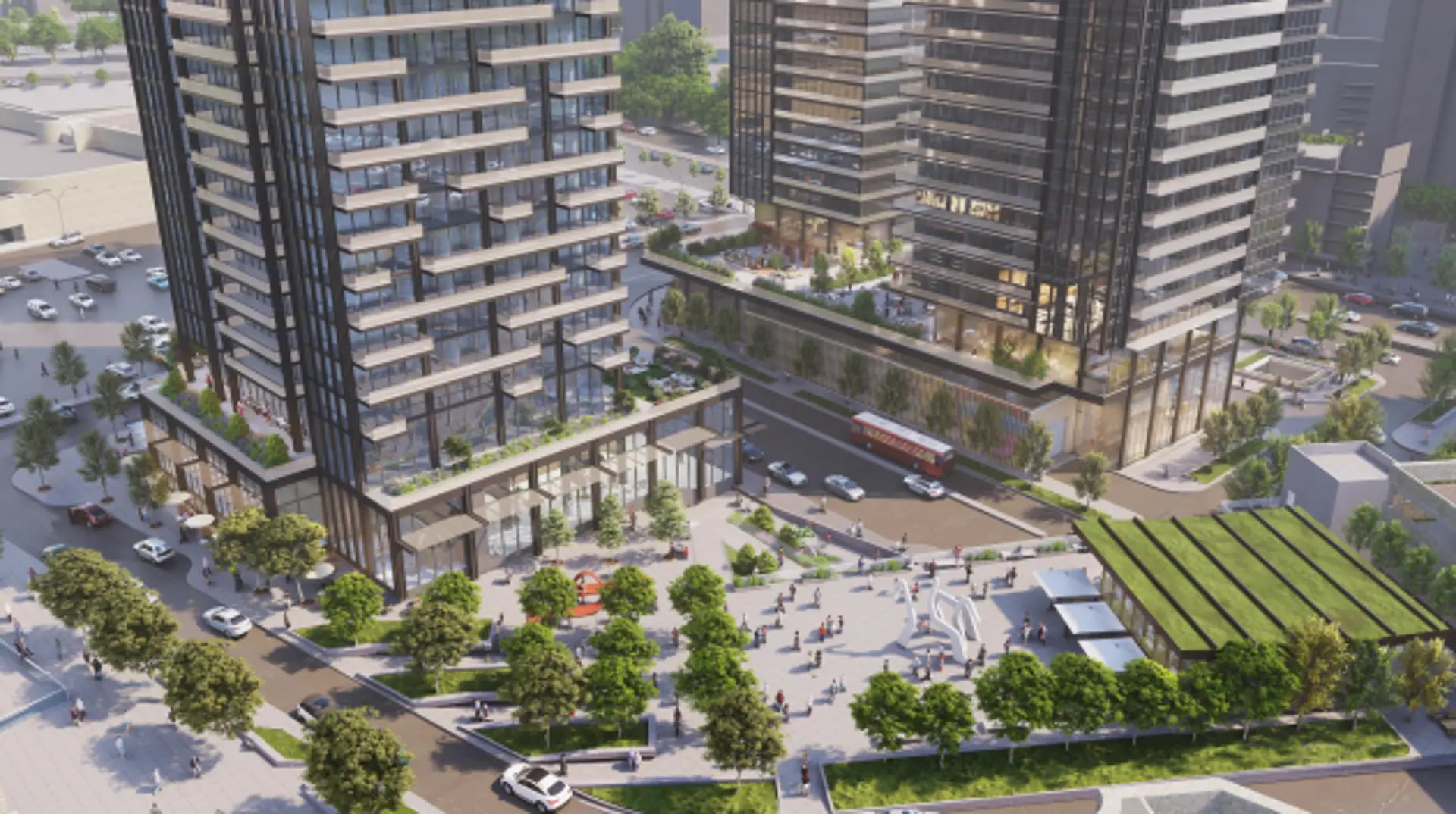 Fairview Mall Redevelopment: Phase 1 in Toronto — rendering 4