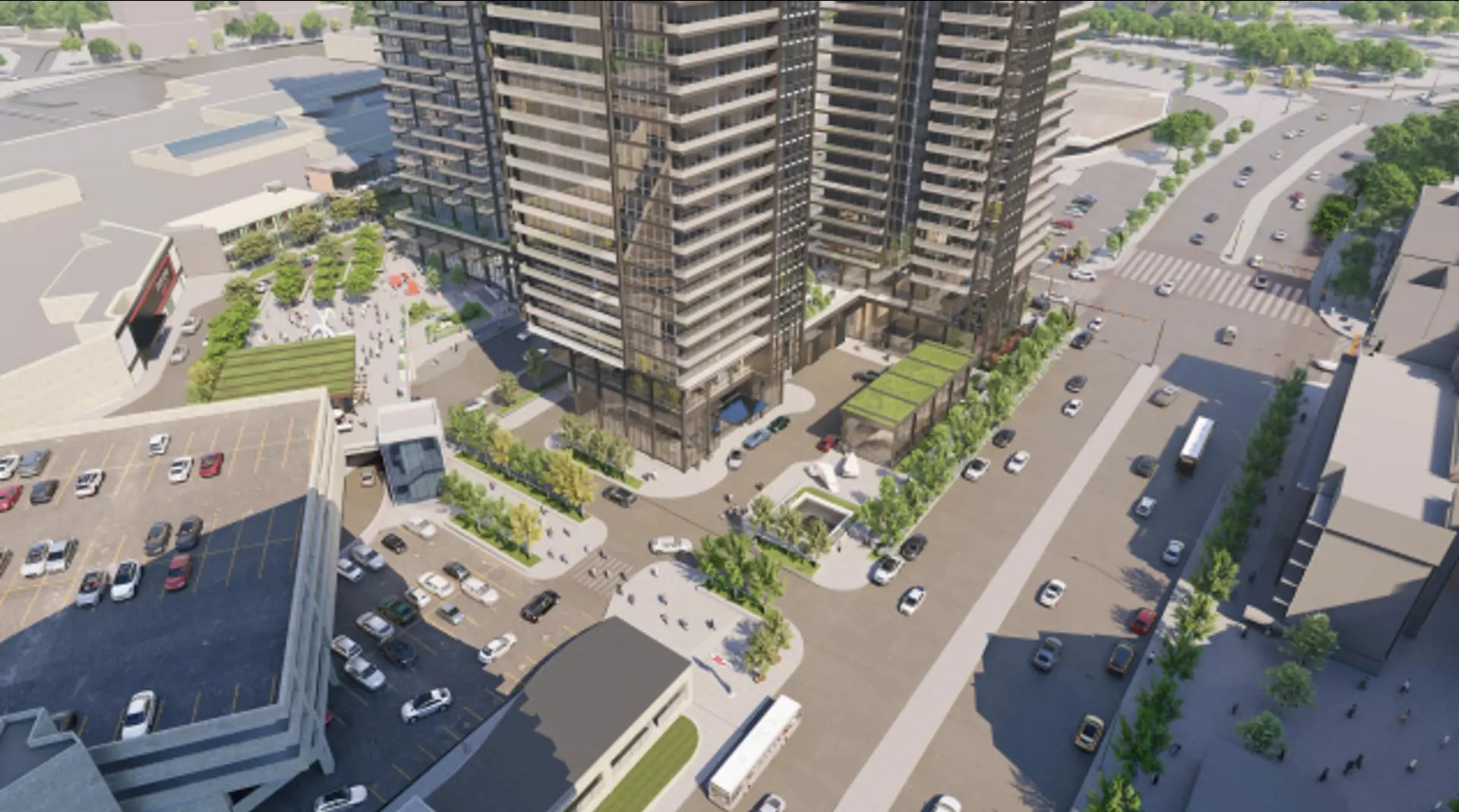 Fairview Mall Redevelopment: Phase 1 in Toronto — rendering 5
