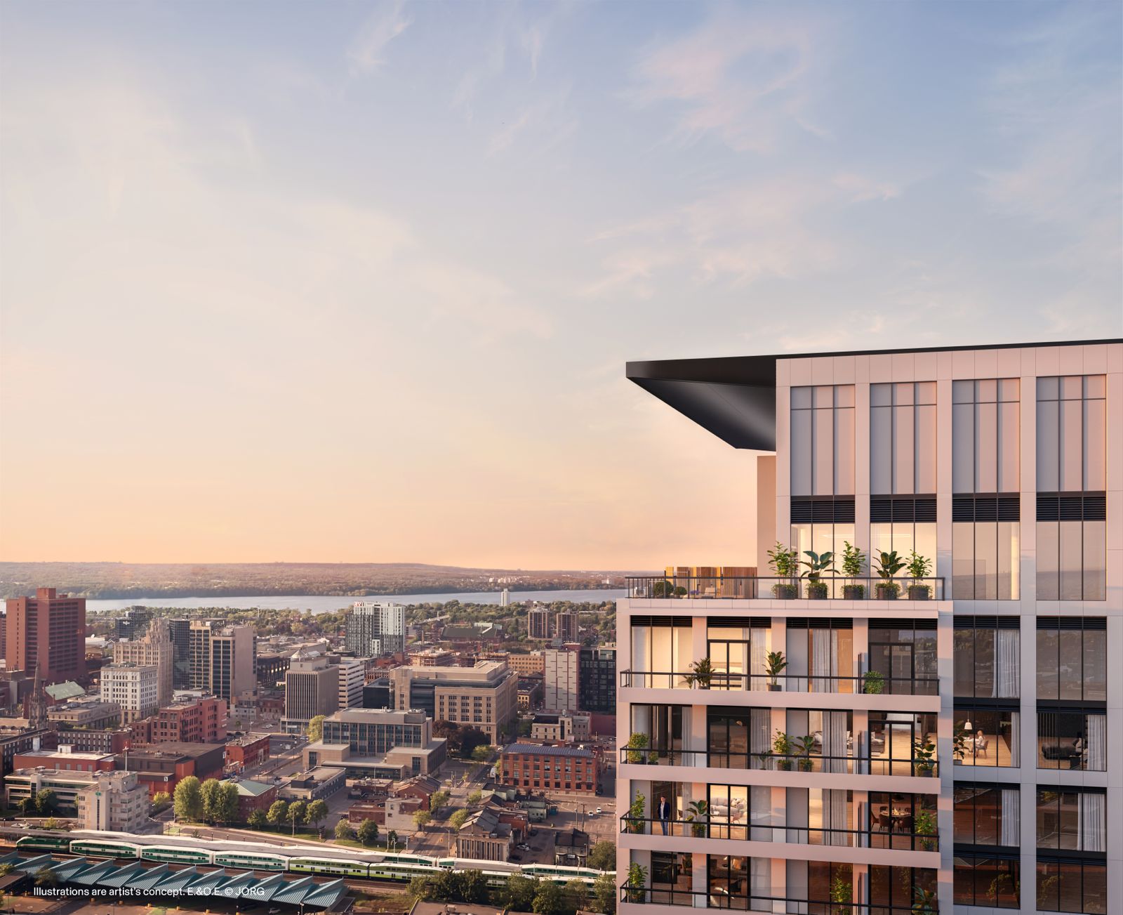 Corktown Condos in Hamilton — rendering 3