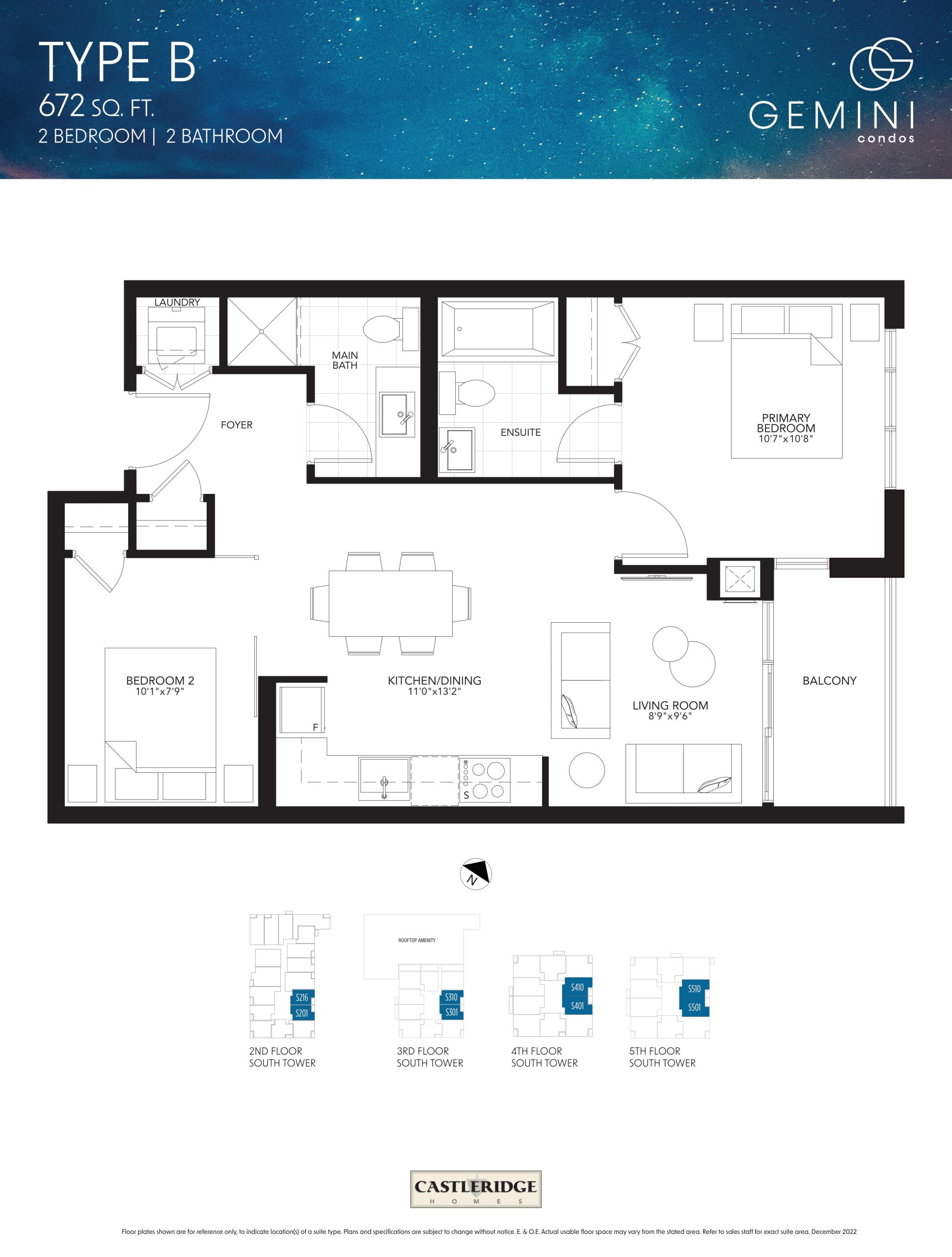 Type B floor plan