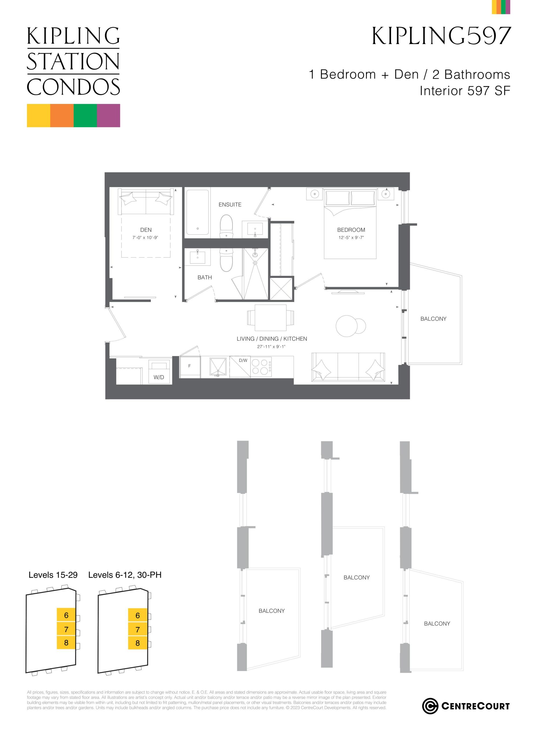 Kipling597 floor plan