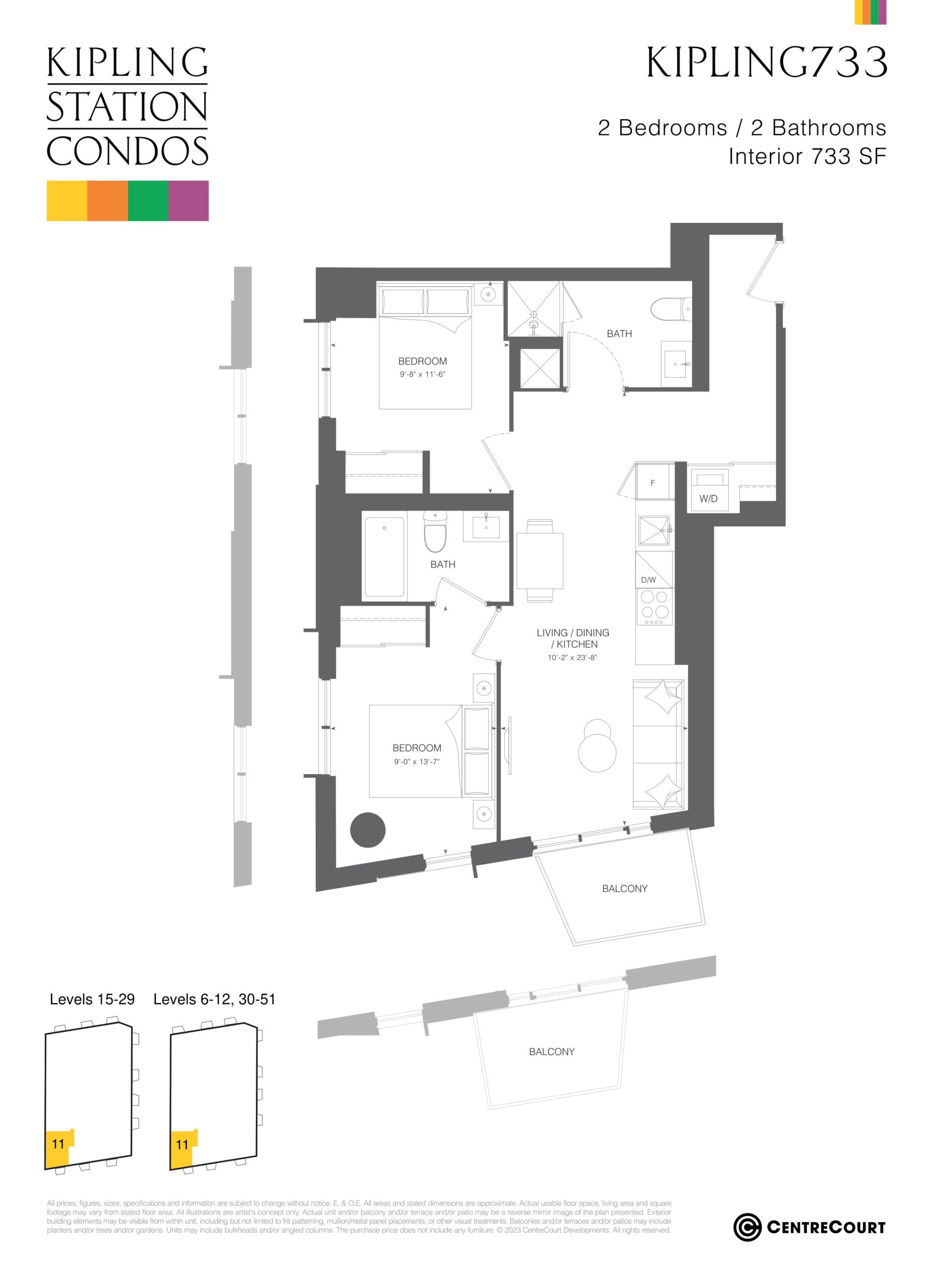 Kipling733 floor plan