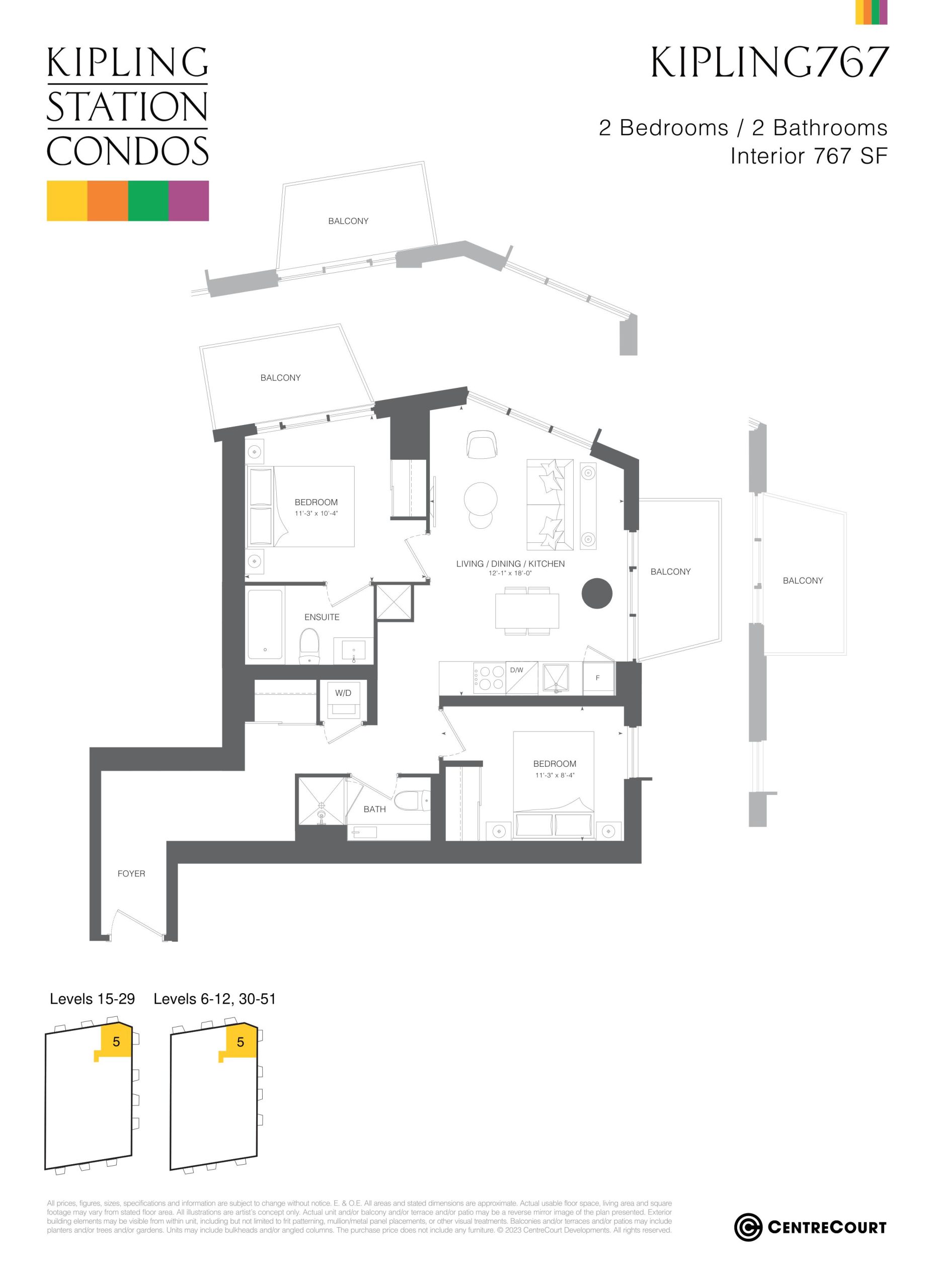 Kipling767 floor plan