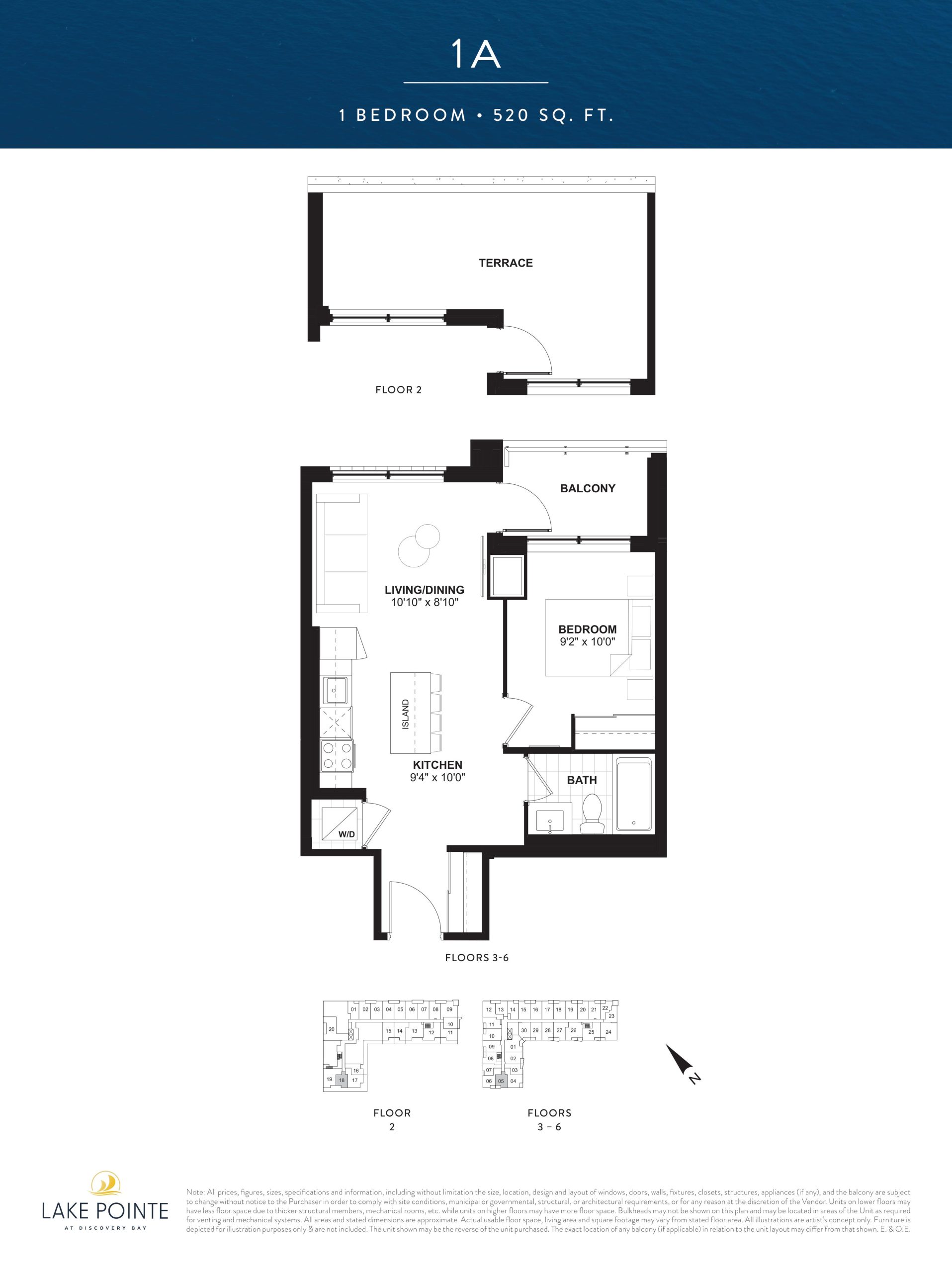 1A floor plan
