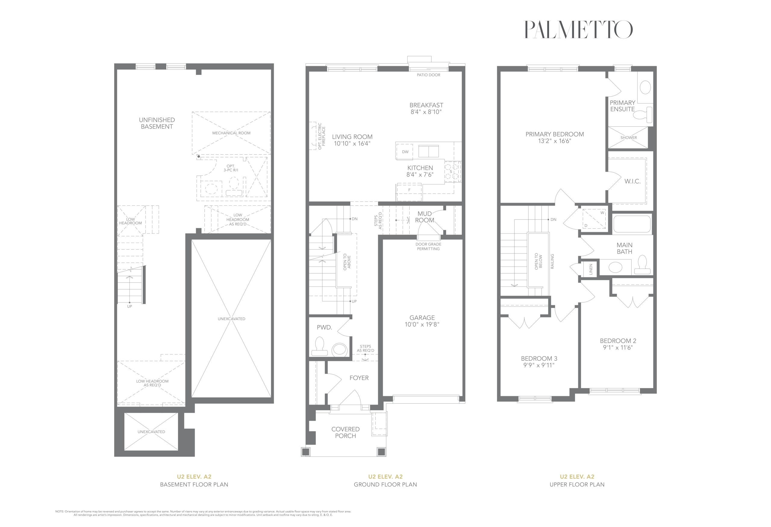 Ashton U2 Elev. A2 floor plan