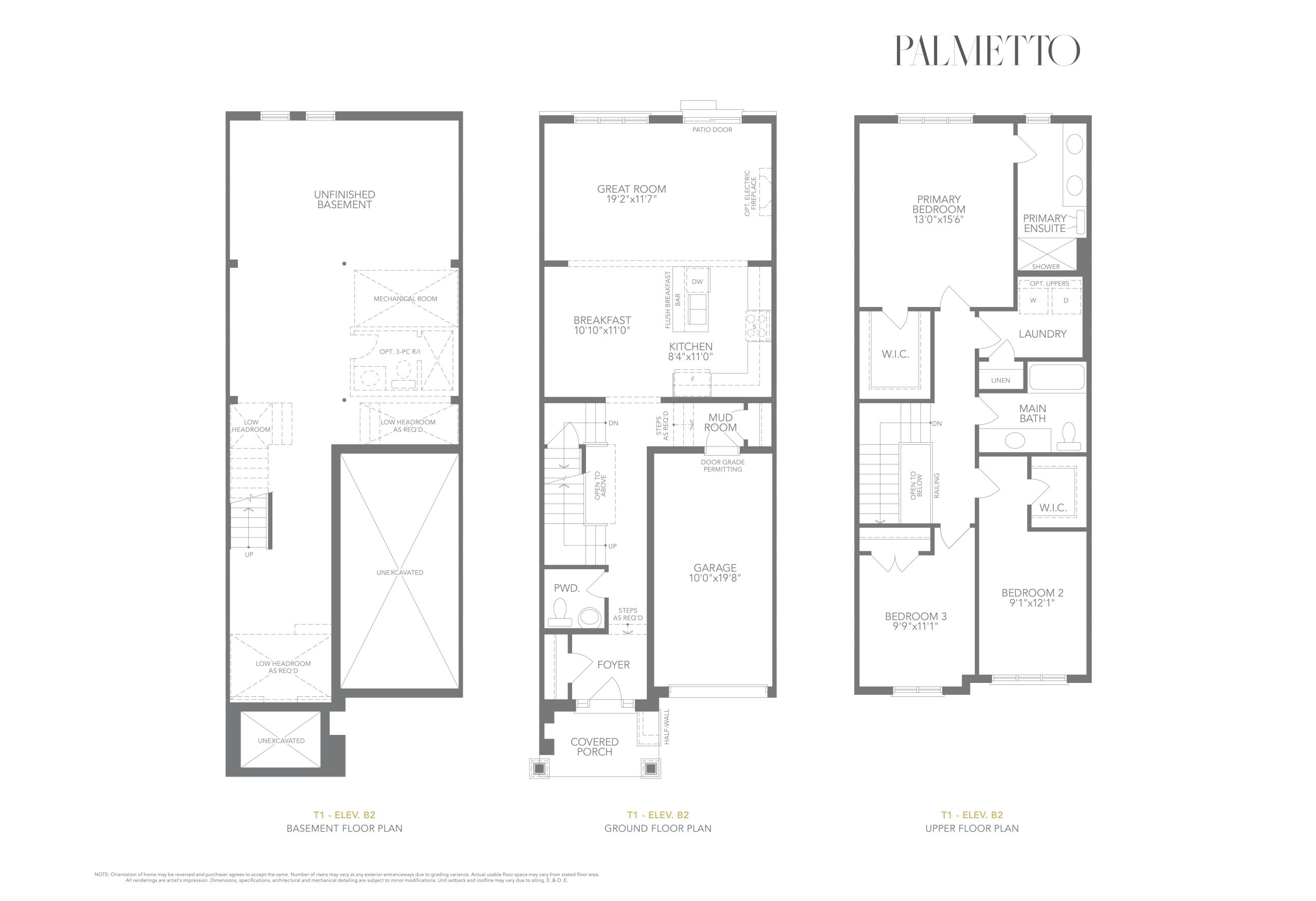 Ashton T1 Elev. B2 floor plan