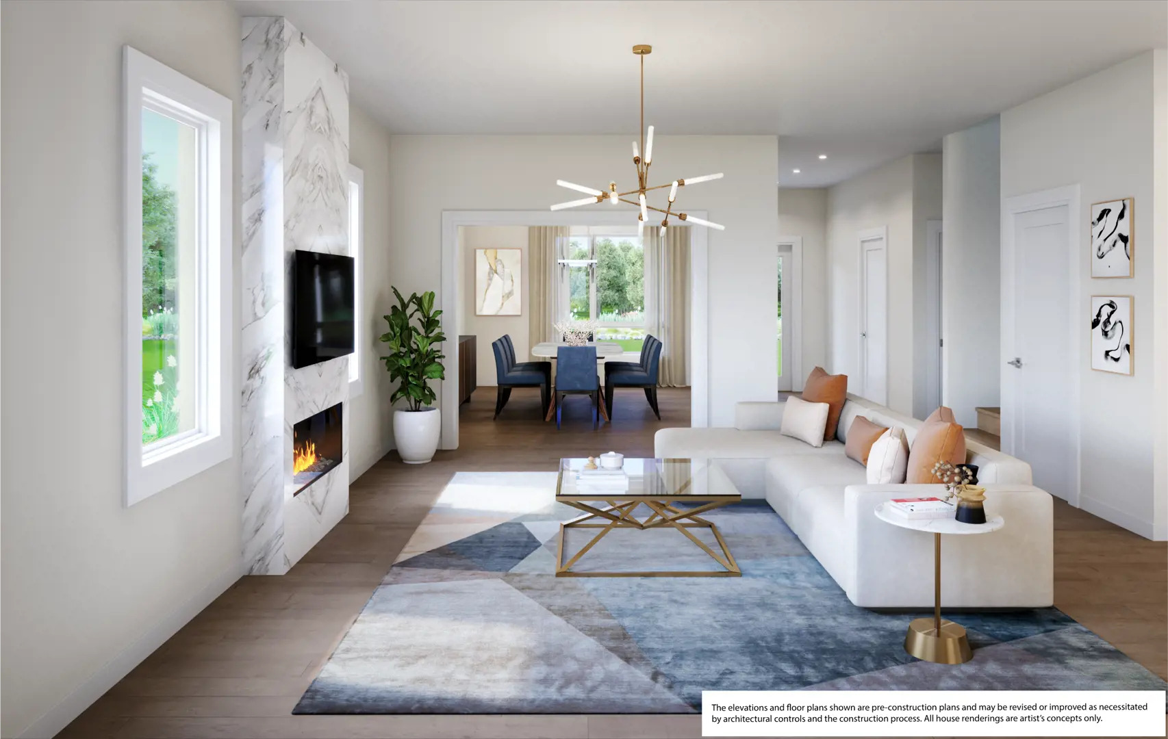 Panorama Milton in Milton — rendering 3