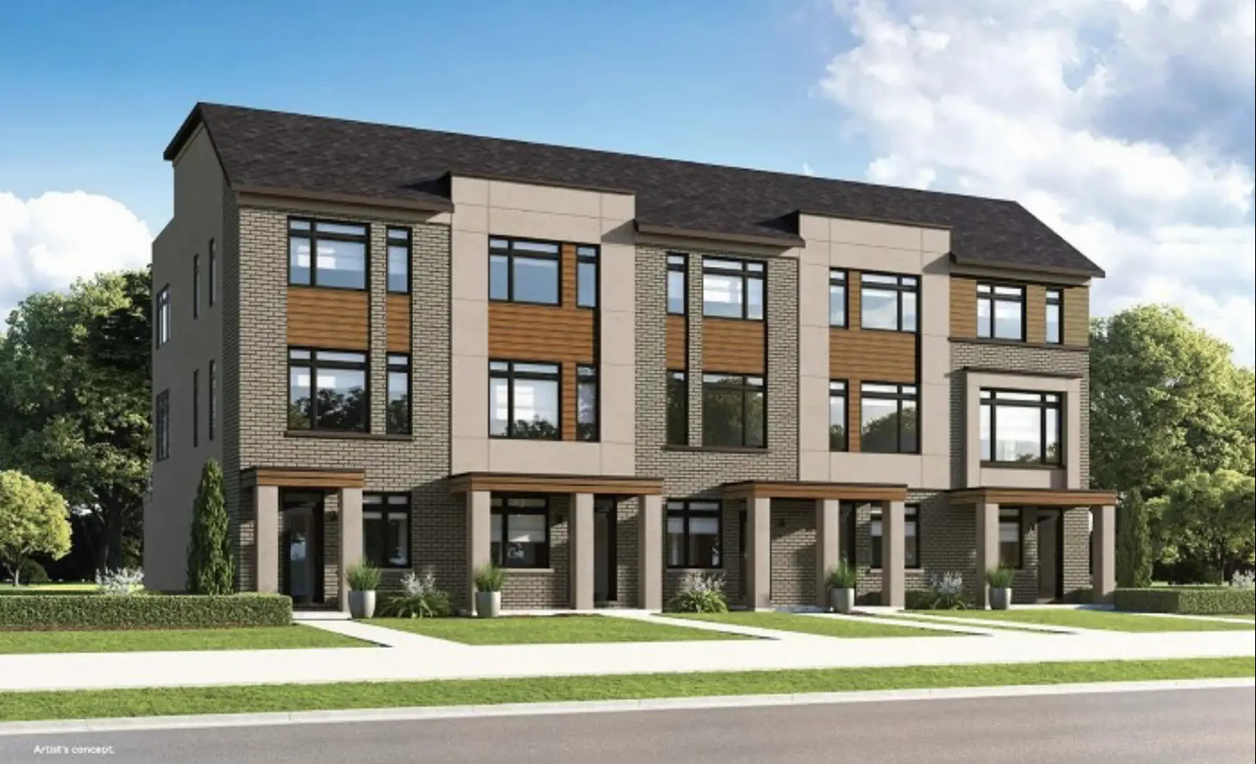 Panorama Milton in Milton — rendering 2