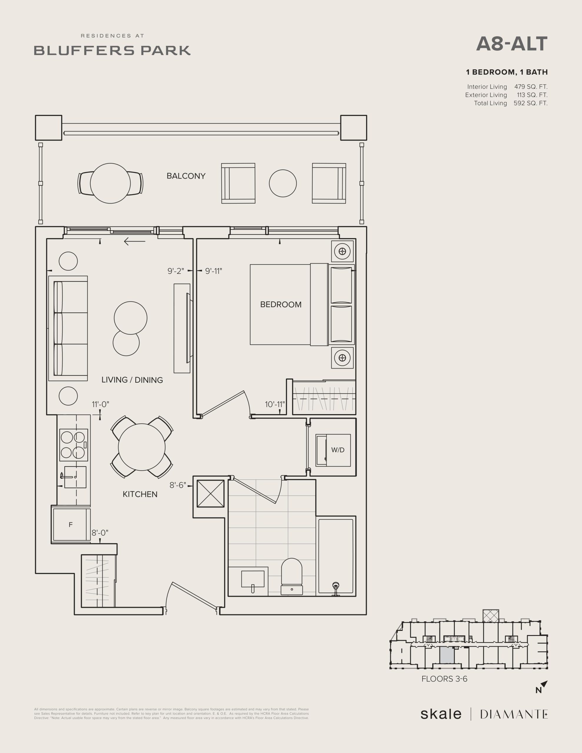 A8-Alt floor plan