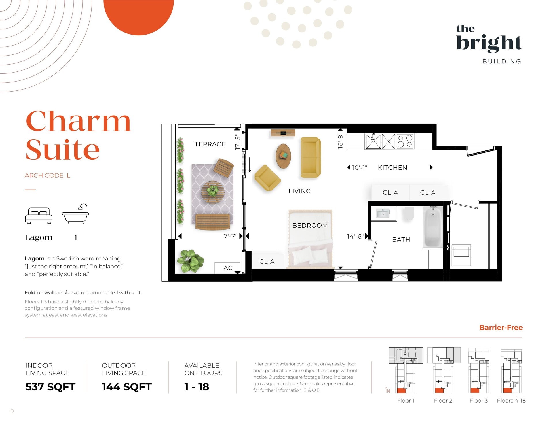 Charm Suite floor plan
