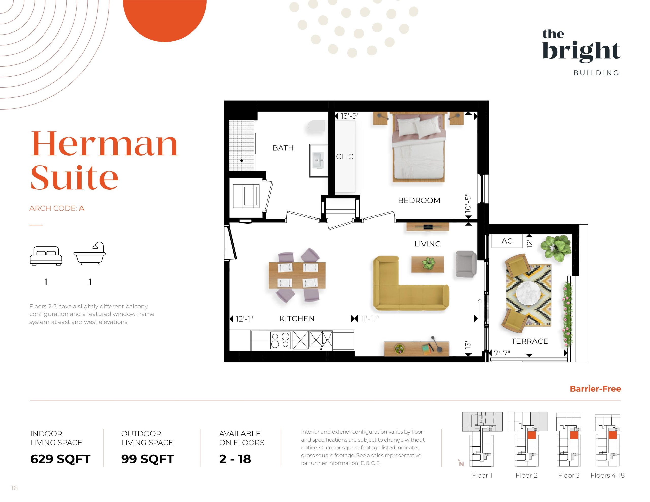 Herman Suite floor plan