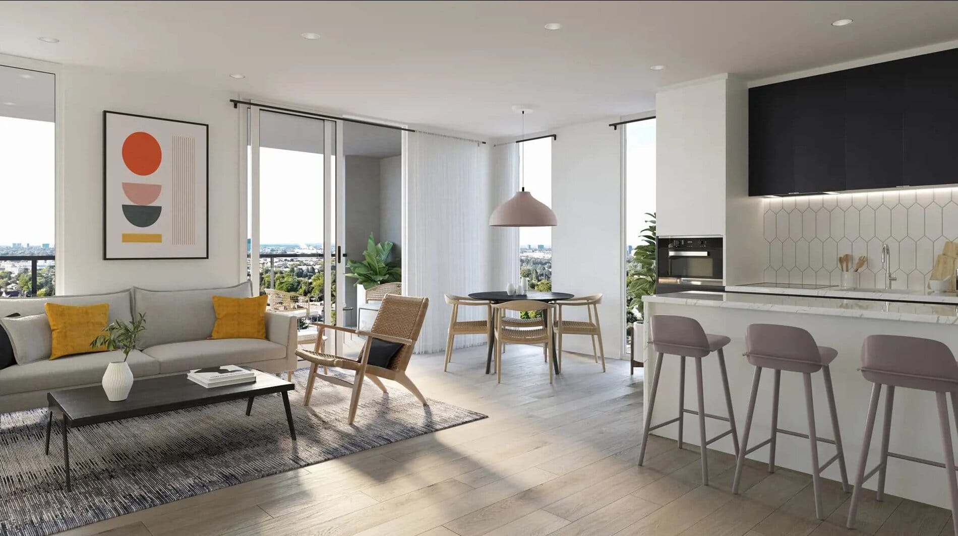 The Bright Building in Kitchener — rendering 3