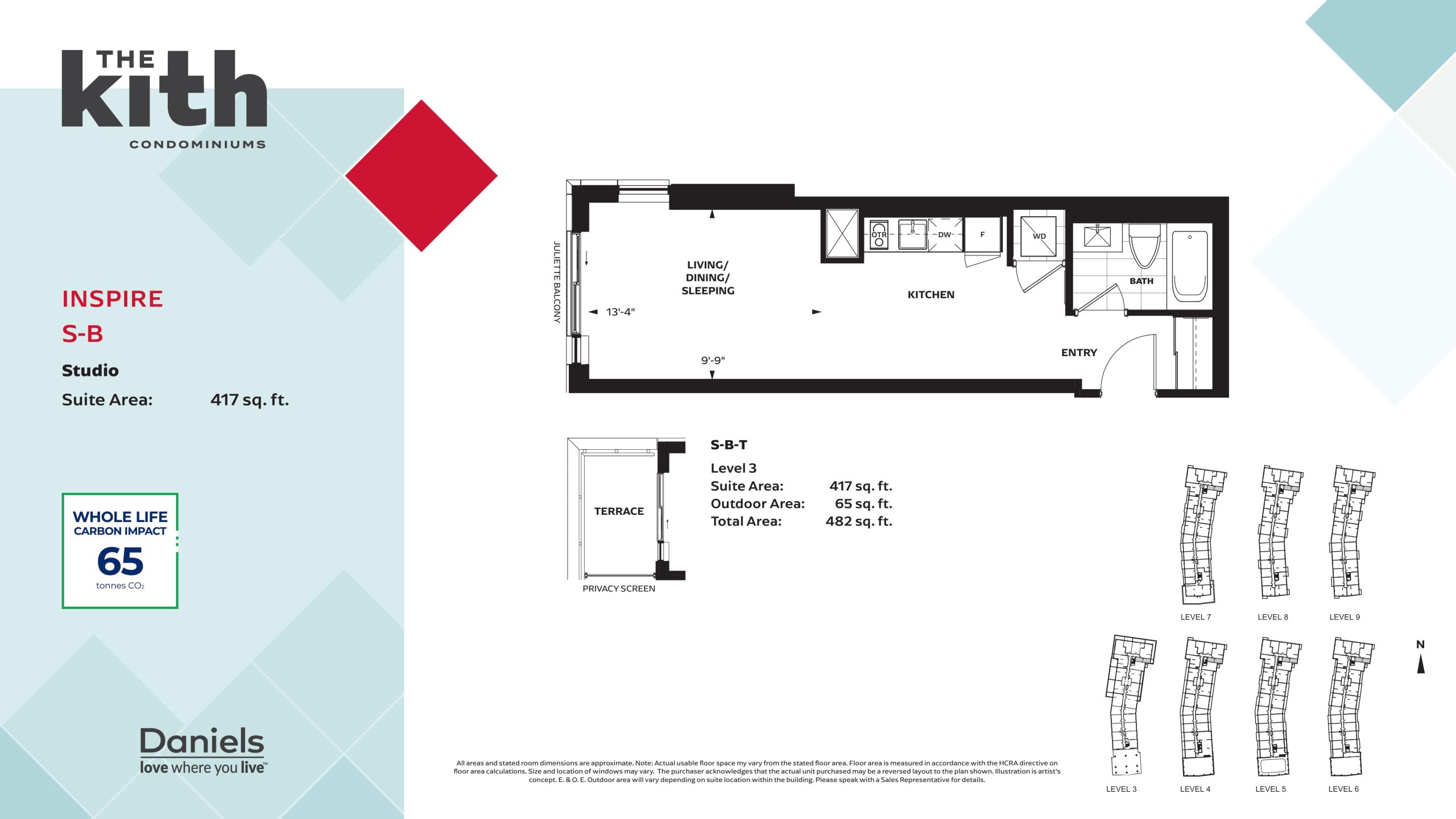 Inspire S-B floor plan